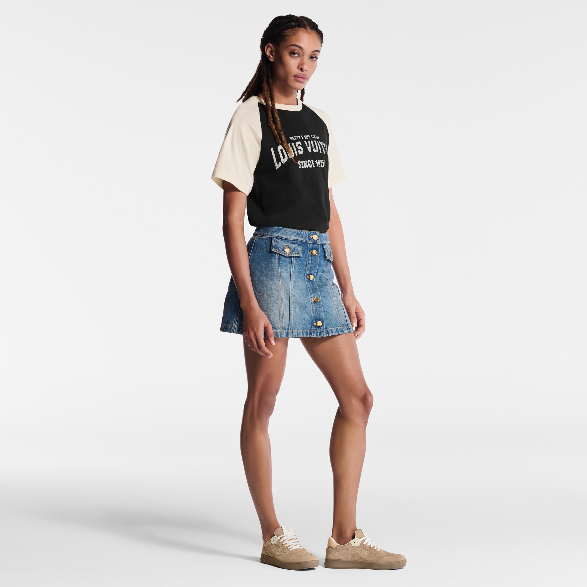  슈즈 스니커즈 LV 스타디움 스니커즈 | 루이비통 공식 온라인 스토어® (크게 보기)