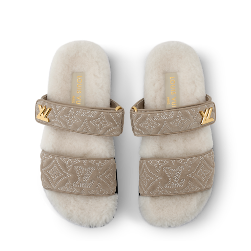 슈즈 뮬 & 슬라이드 LV 선셋 플랫 컴포트 뮬 | 루이비통 공식 온라인 스토어® (크게 보기)