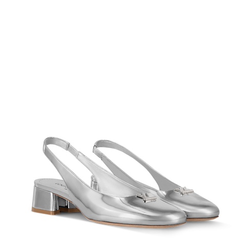 슈즈 펌프스 스윙 슬링백 펌프스 | 루이비통 공식 온라인 스토어® (크게 보기)