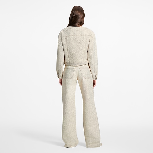 의류 코트 & 재킷 3D 모노그램 데님 재킷 | 루이비통 공식 온라인 스토어® (크게 보기)