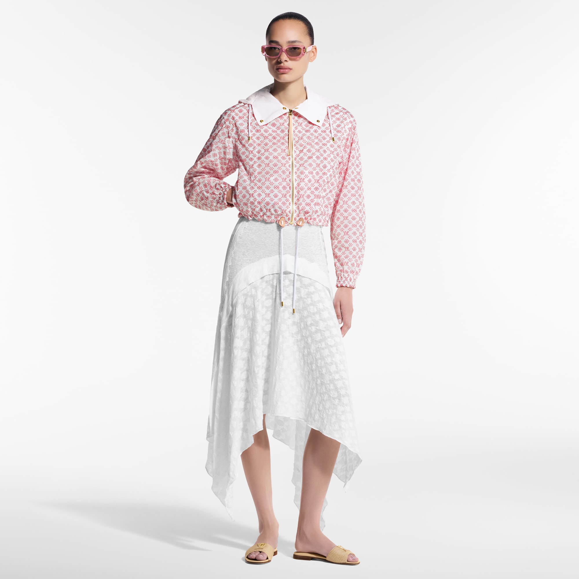  의류 코트 & 재킷 3D 모노그램 후디드 파카 | 루이비통 공식 온라인 스토어® (크게 보기)