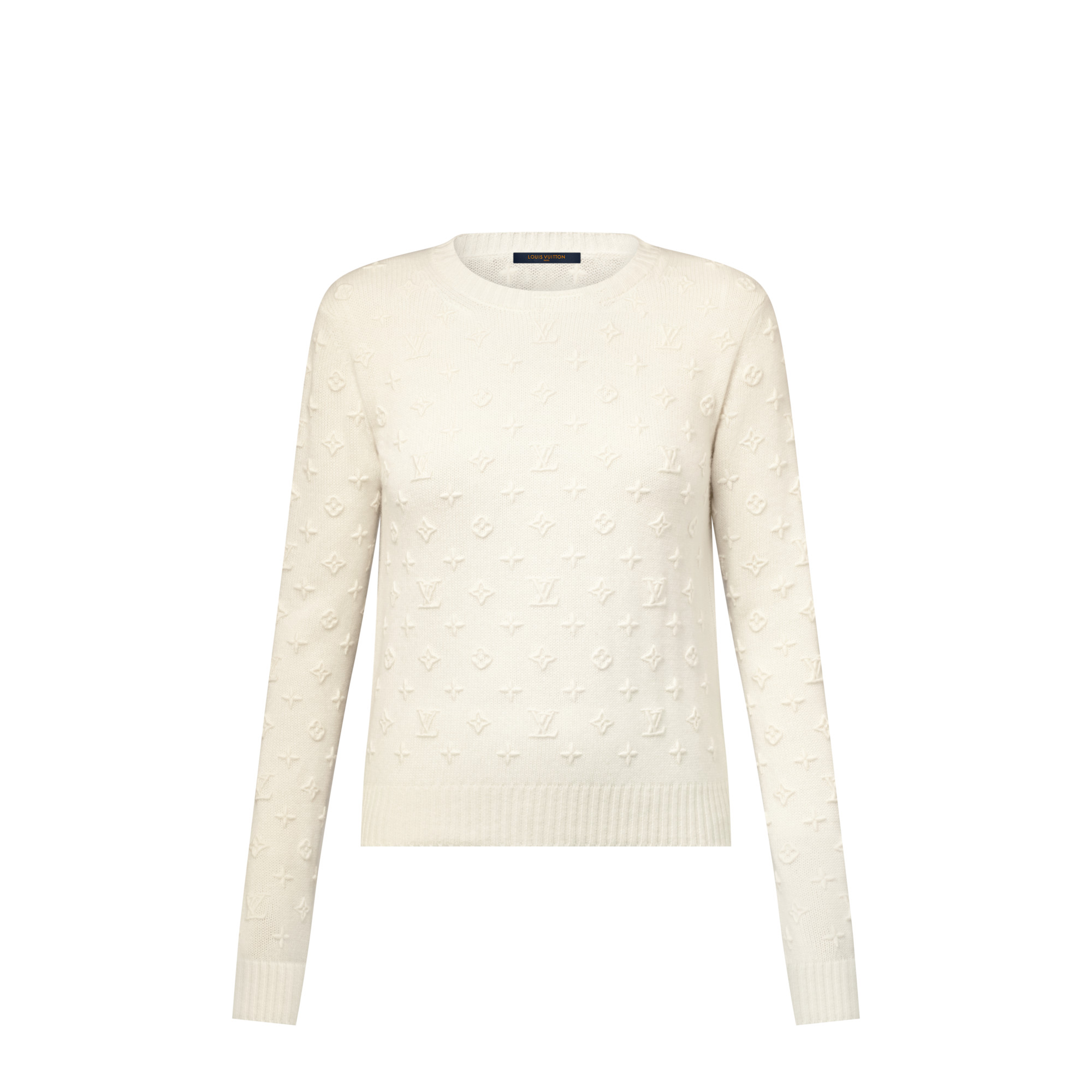  의류 니트웨어 3D 모노그램 니트 풀오버 | 루이비통 공식 온라인 스토어® (크게 보기)