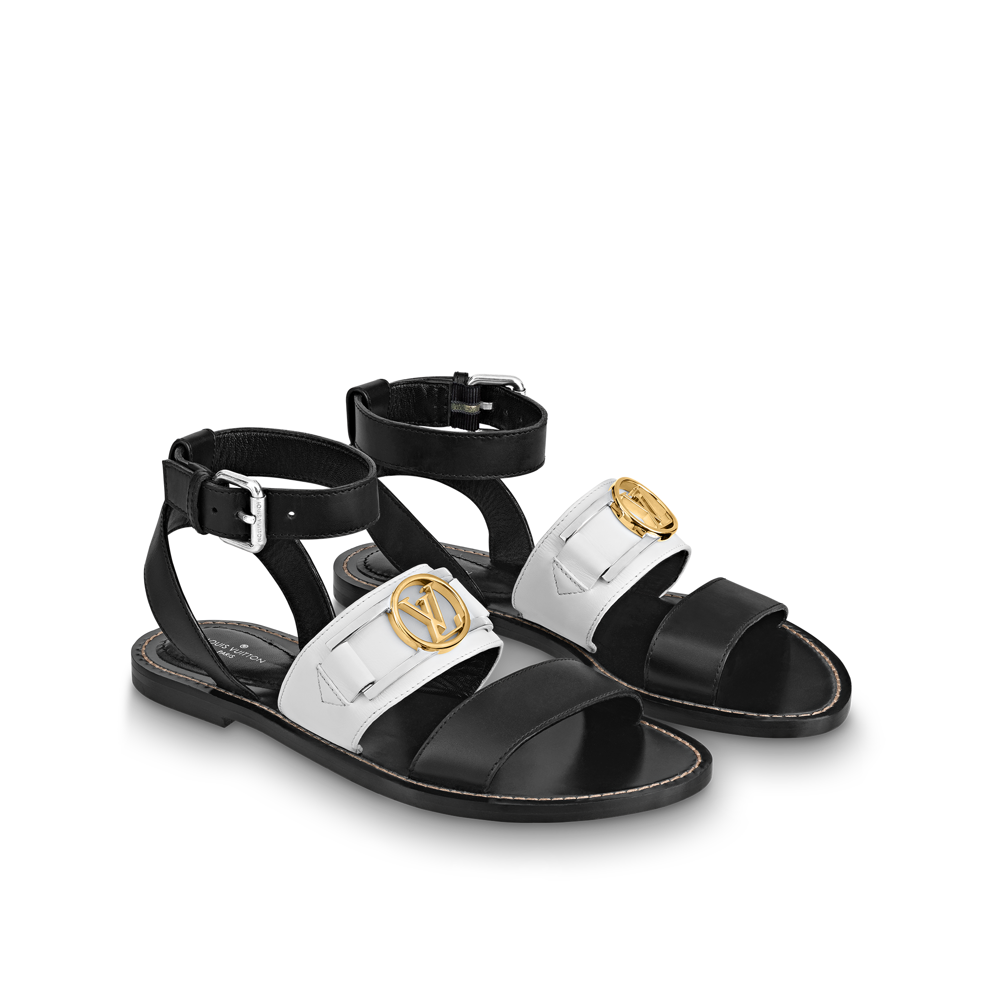  슈즈 샌들 아카데미 플랫 샌들 | 루이비통 공식 온라인 스토어® (크게 보기)
