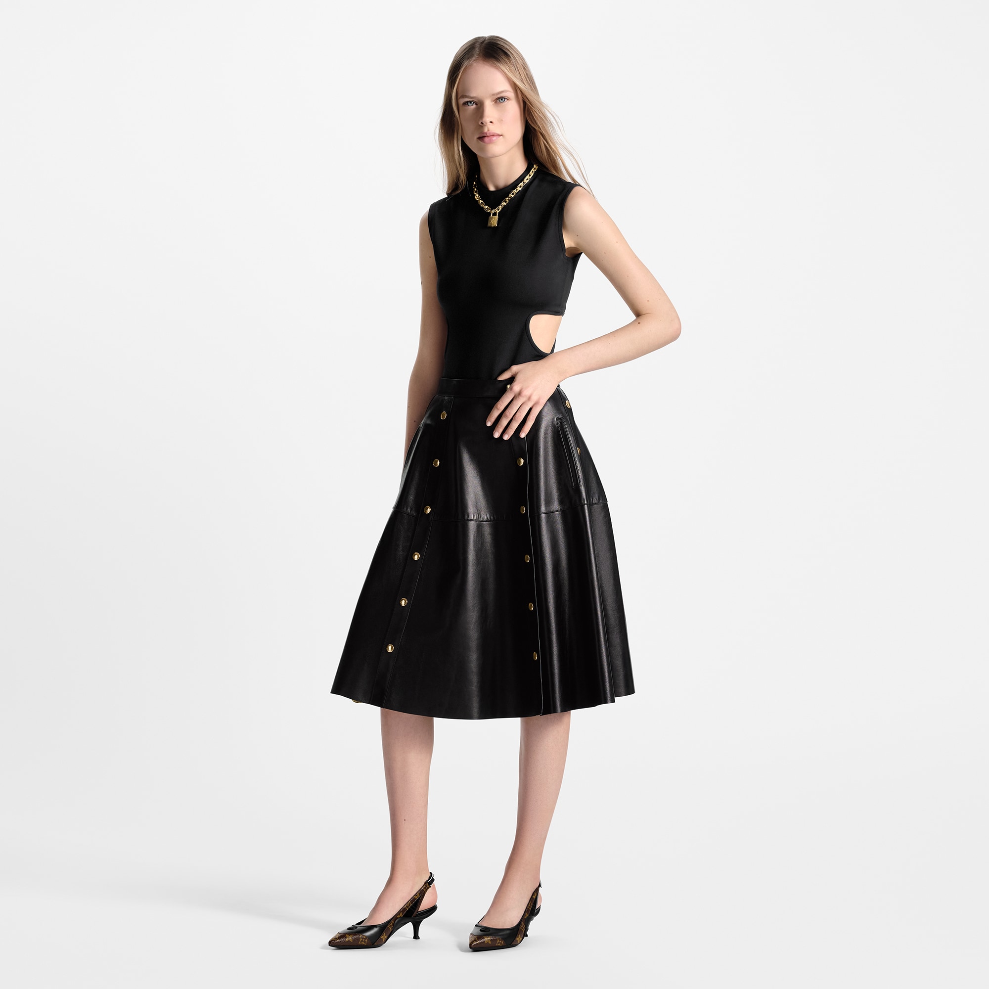  슈즈 펌프스 아치라이트 슬링백 펌프스 | 루이비통 공식 온라인 스토어® (크게 보기)