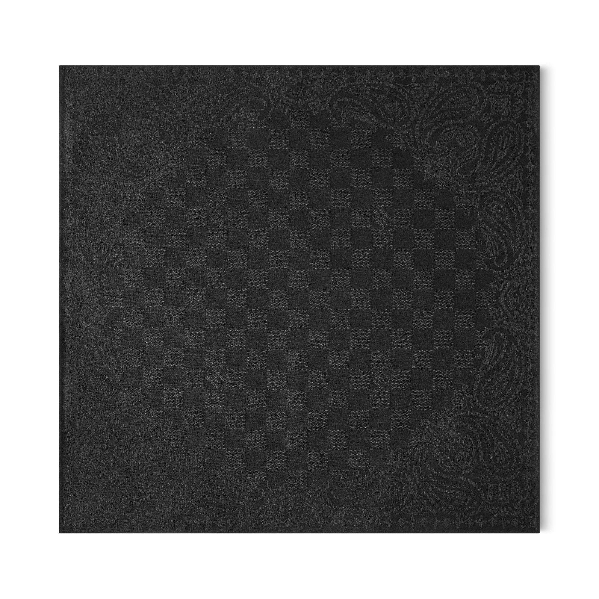 S00 액세서리 타이 & 포켓 스퀘어 반다나 다미에 (Bandana Damier) 포켓 스퀘어 | 루이비통 공식 온라인 스토어® (크게 보기)