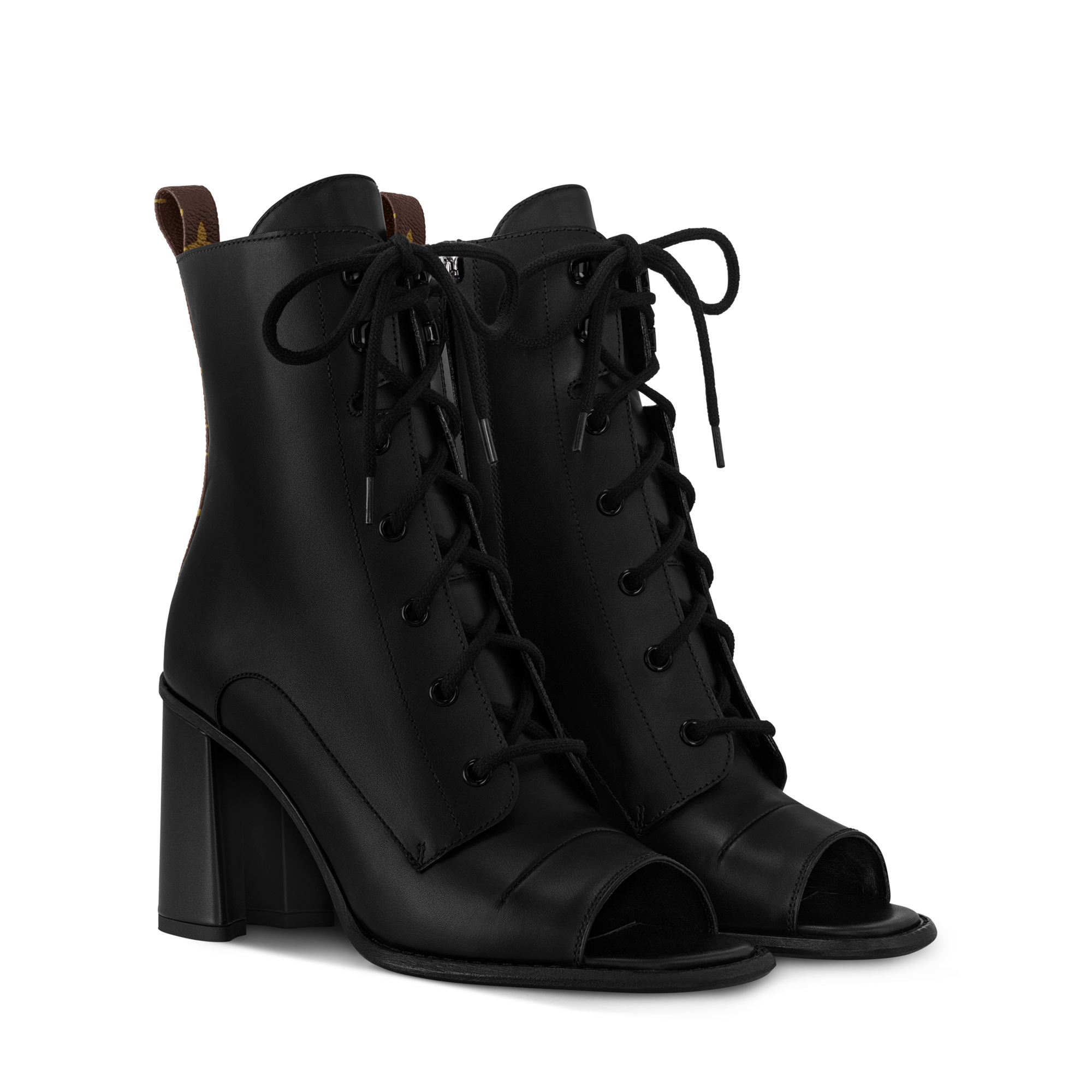  슈즈 부츠 & 부티 베를린 오픈 토 앵클 부츠 | 루이비통 공식 온라인 스토어® (크게 보기)