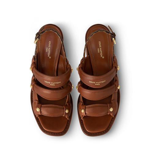 슈즈 샌들 베를린 샌들 | 루이비통 공식 온라인 스토어® (크게 보기)