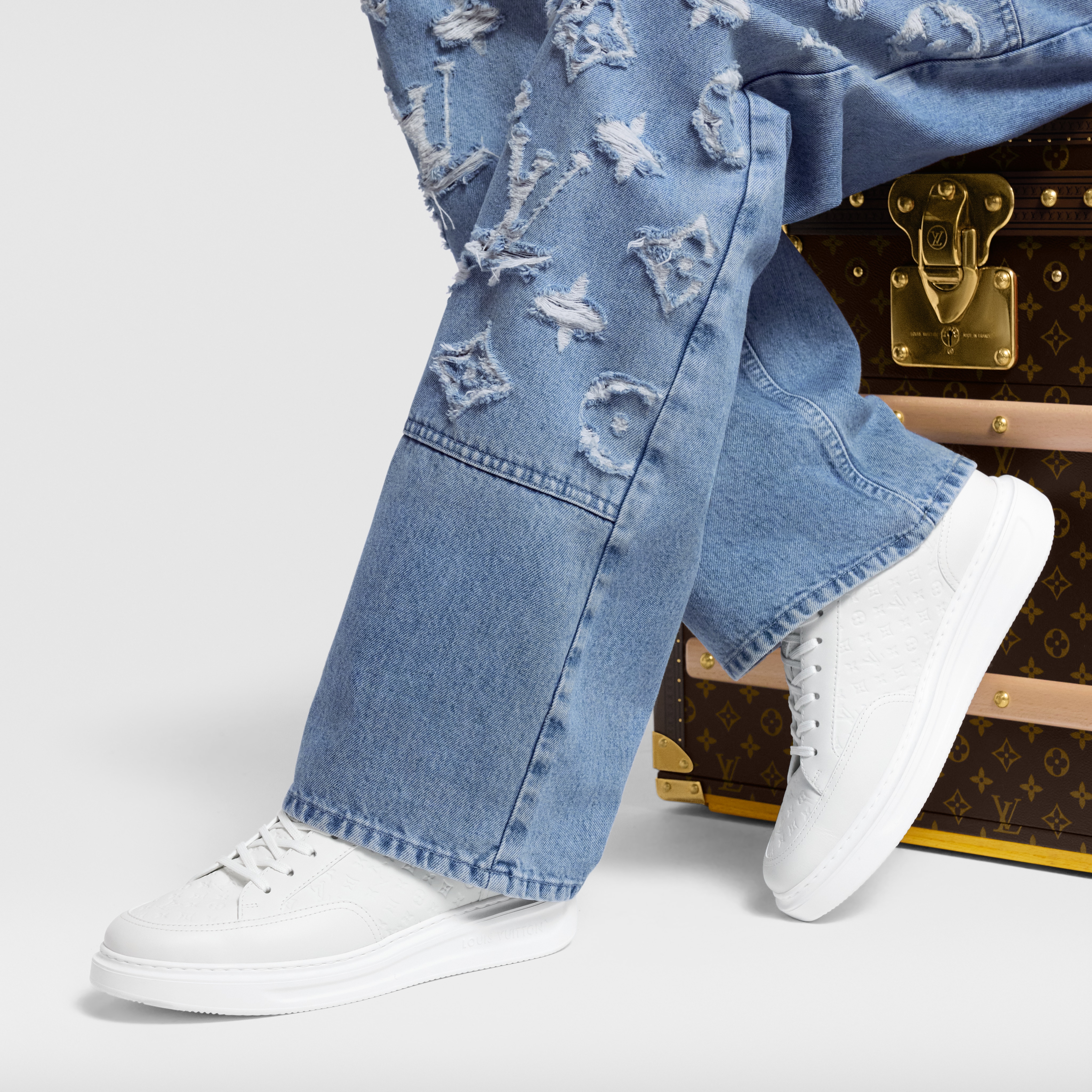  슈즈 스니커즈 비버리 힐스 스니커즈 | 루이비통 공식 온라인 스토어® (크게 보기)