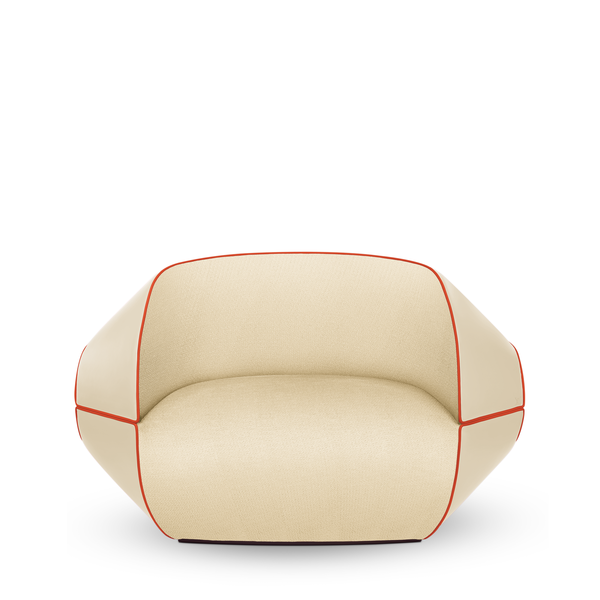  홈 & 아트 오브 다이닝 가구 빈다 암체어 - 로우 에지스 | 루이비통 공식 온라인 스토어® (크게 보기)