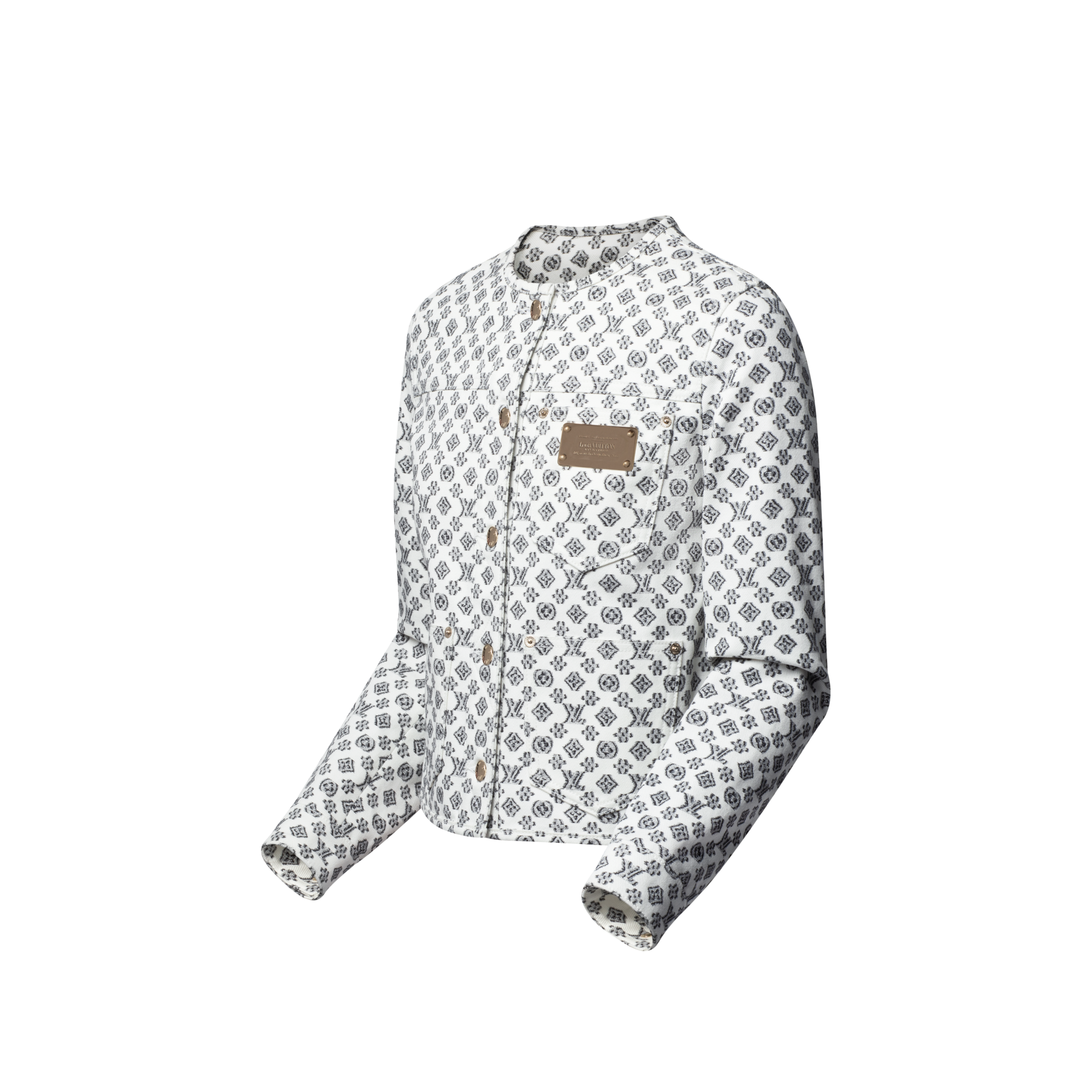  의류 코트 & 재킷 블러리 모노그램 재킷 | 루이비통 공식 온라인 스토어® (크게 보기)