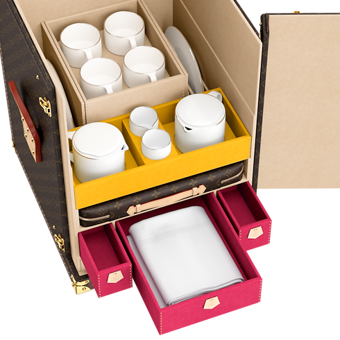 모노그램 트렁크 & 박스 박스 부아뜨 애프터눈 티 | 루이비통 공식 온라인 스토어® (크게 보기)