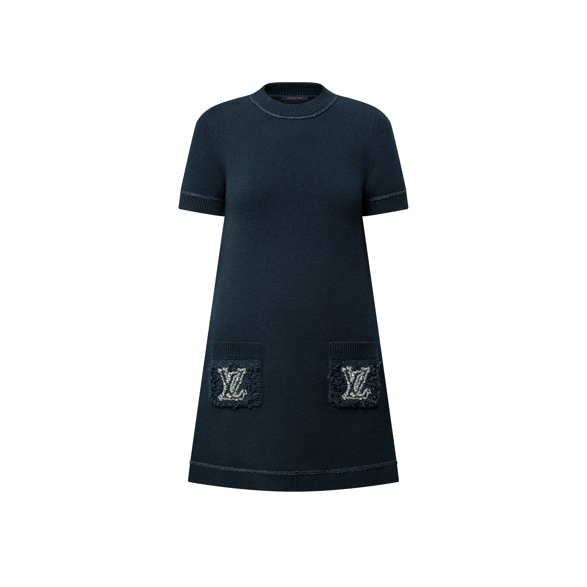  의류 드레스 부클 포켓 니트 드레스 | 루이비통 공식 온라인 스토어® (크게 보기)
