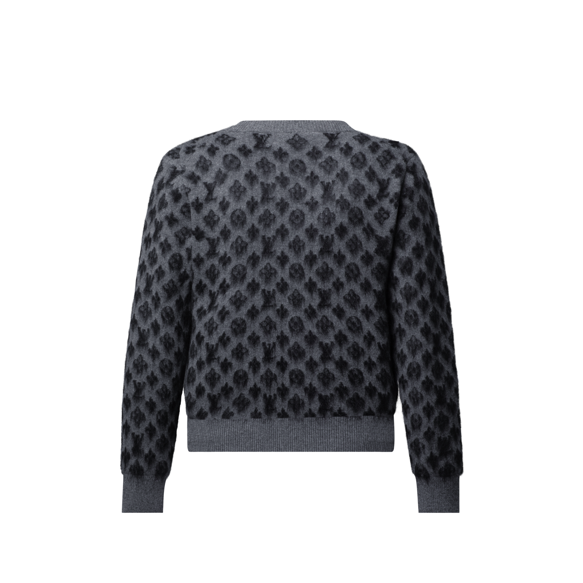  의류 니트웨어 브러시드 모노그램 풀오버 | 루이비통 공식 온라인 스토어® (크게 보기)