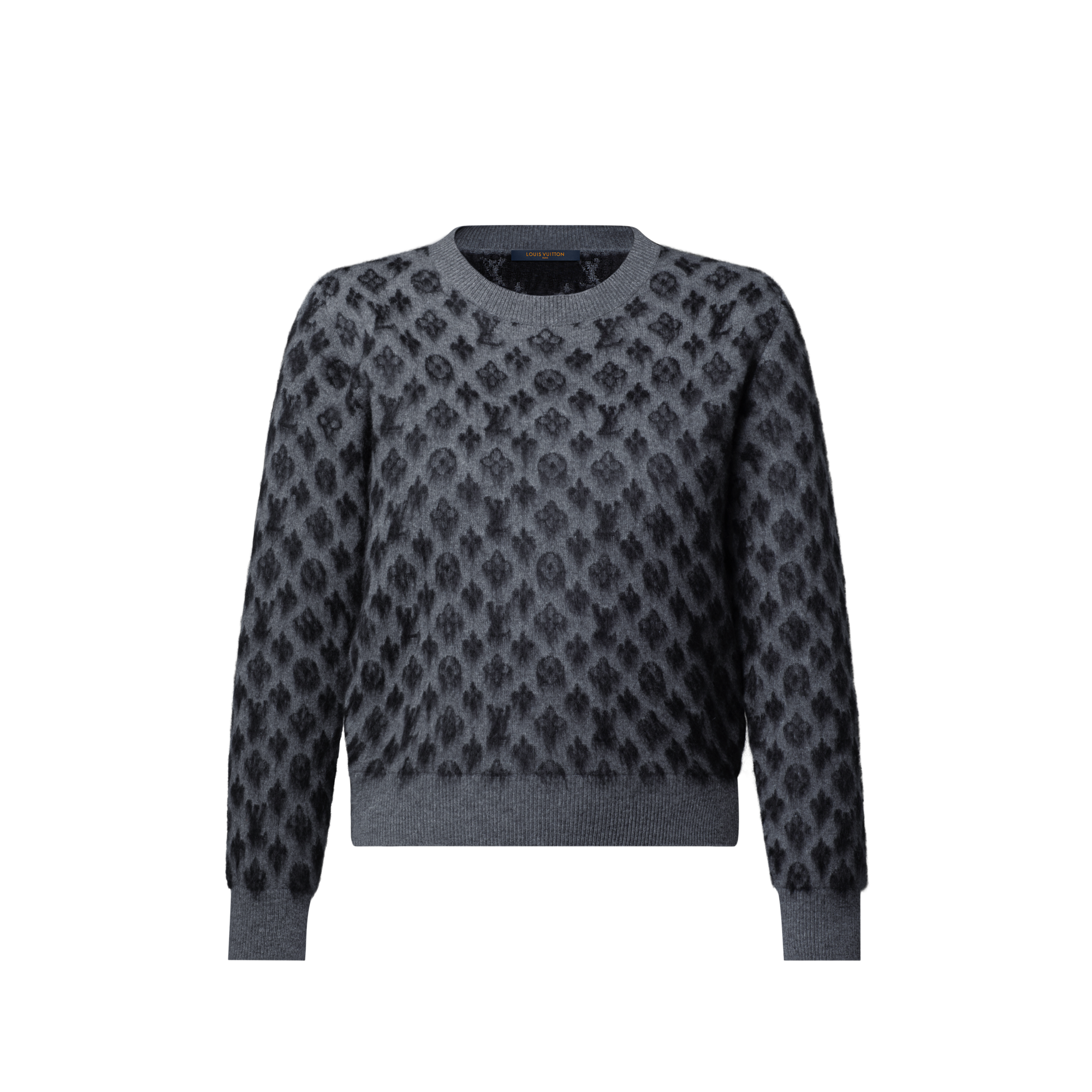  의류 니트웨어 브러시드 모노그램 풀오버 | 루이비통 공식 온라인 스토어® (크게 보기)