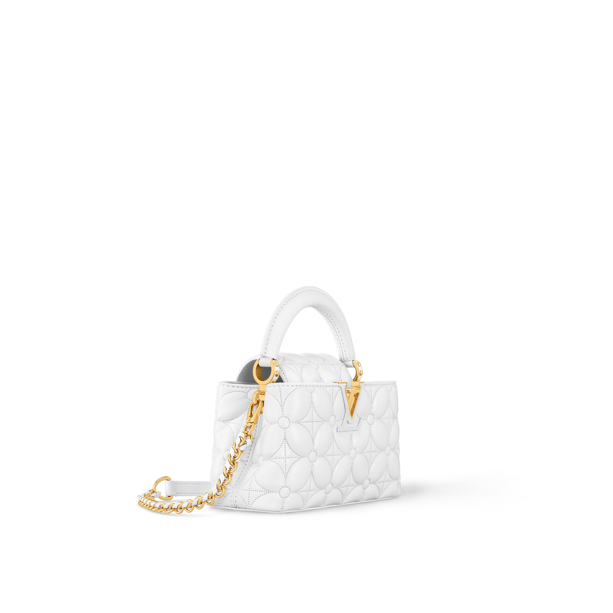 Capucines 핸드백 카퓌신 카퓌신 이스트 웨스트 미니 | 루이비통 공식 온라인 스토어® (크게 보기)