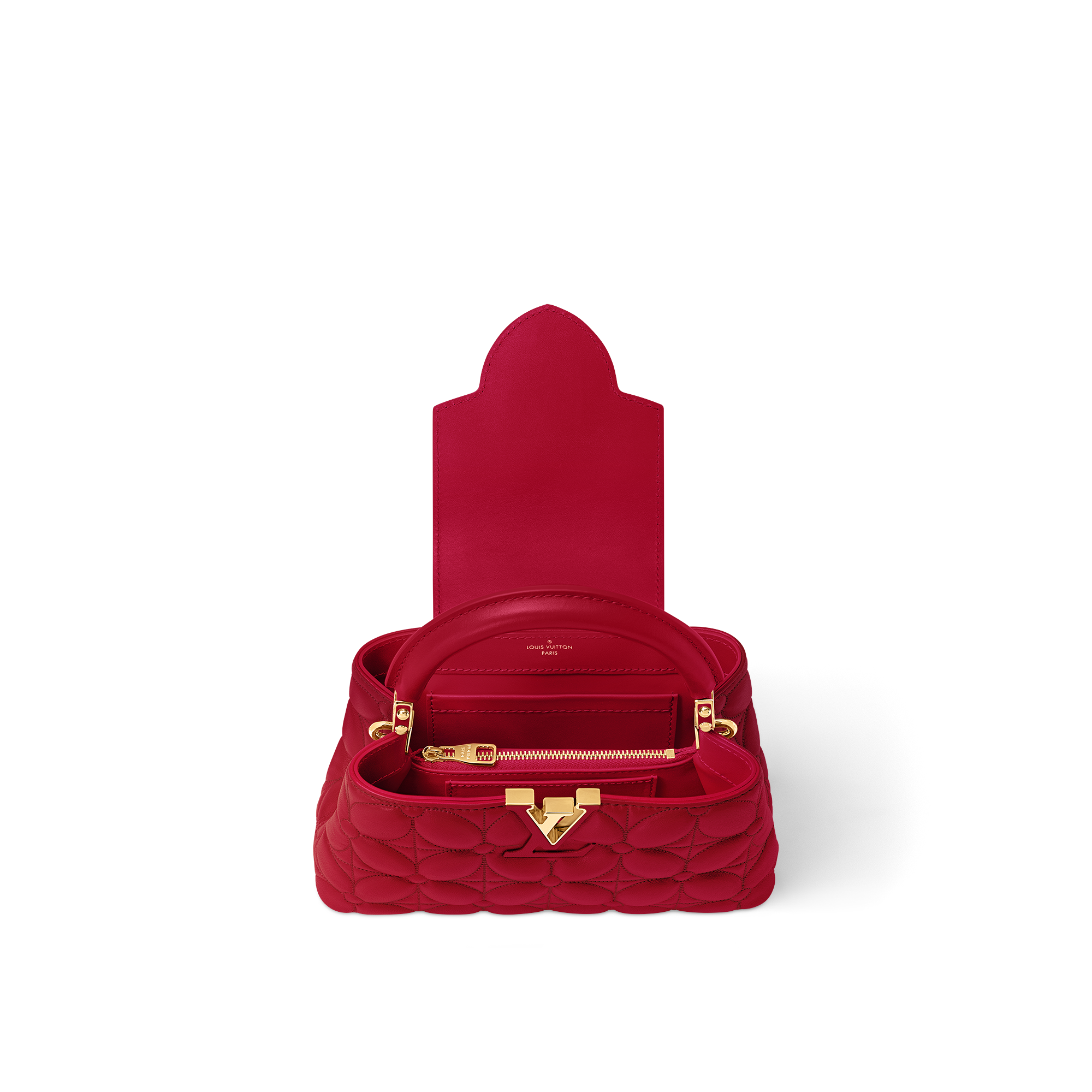 Capucines 핸드백 카퓌신 카퓌신 이스트 웨스트 미니 | 루이비통 공식 온라인 스토어® (크게 보기)