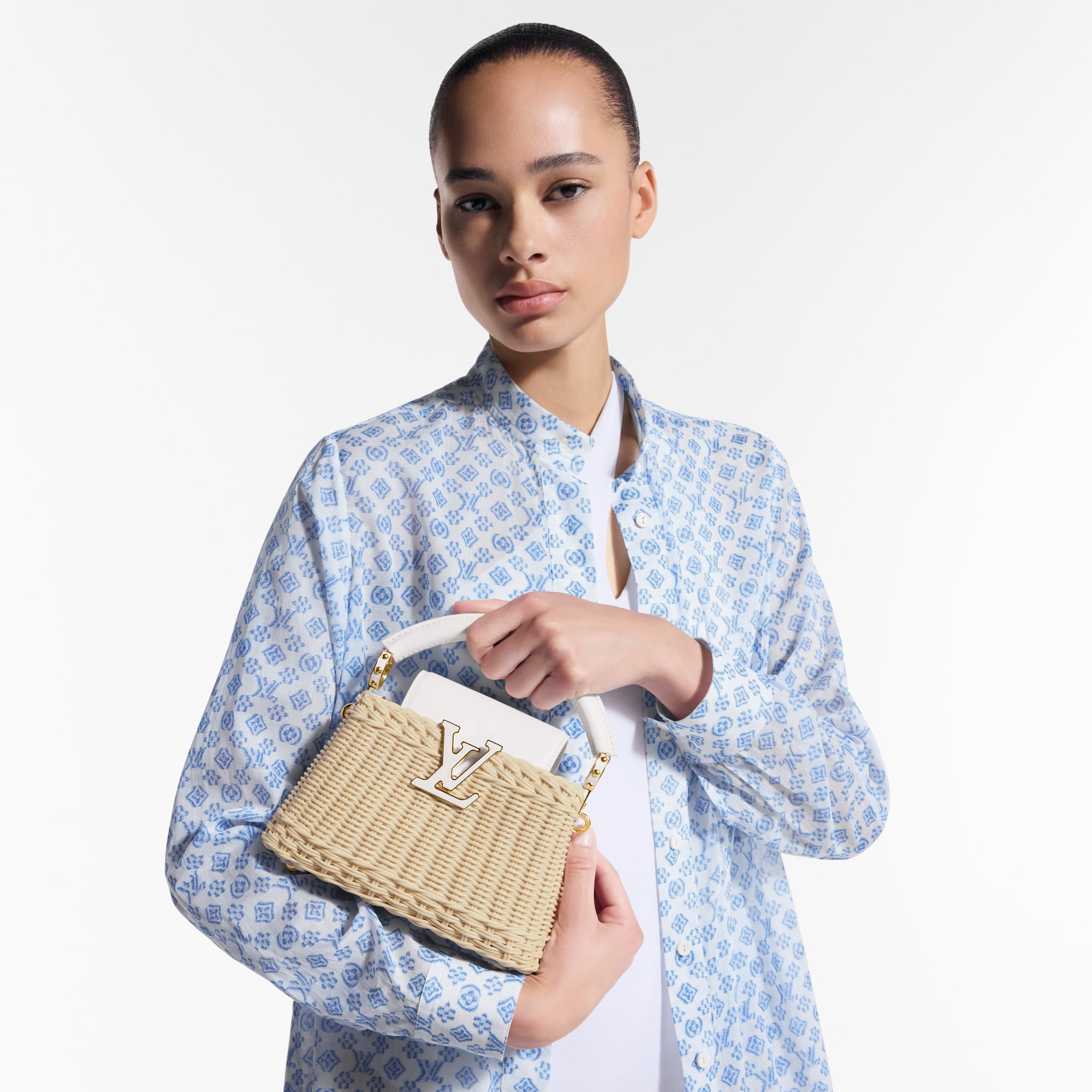 Capucines 핸드백 카퓌신 카퓌신 미니 (Capucines Mini) | 루이비통 공식 온라인 스토어® (크게 보기)