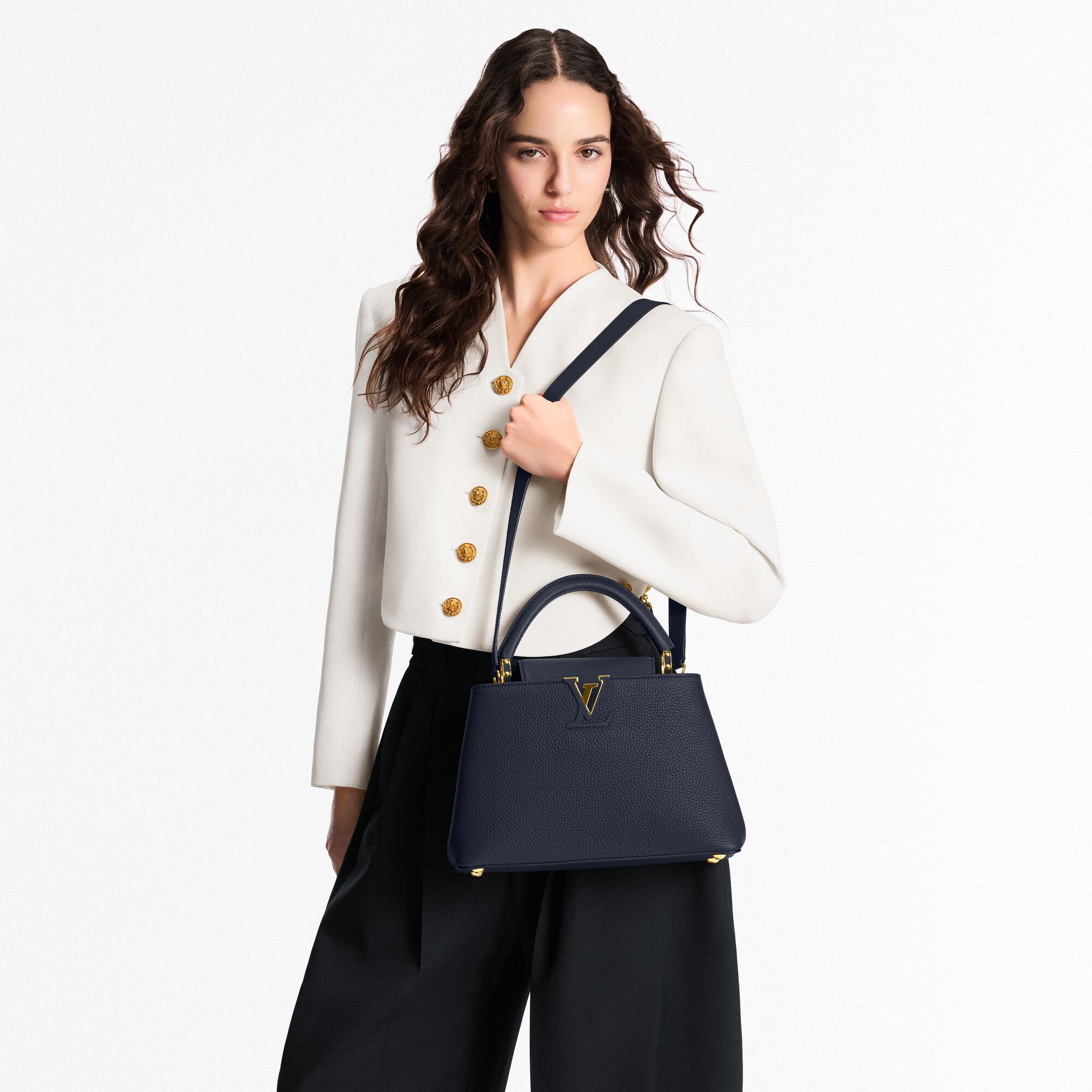 Capucines 핸드백 카퓌신 카퓌신 MM | 루이비통 공식 온라인 스토어® (크게 보기)