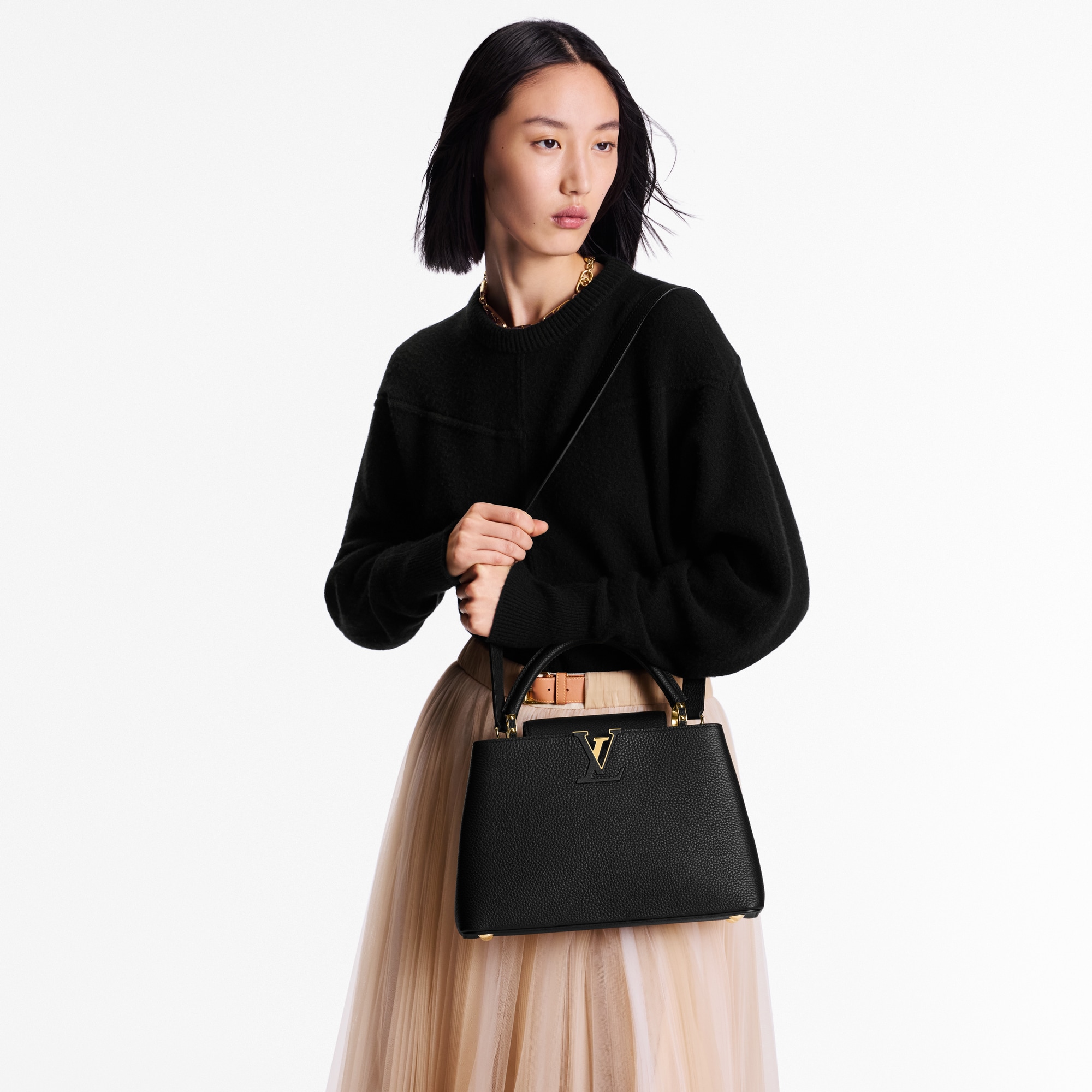 Capucines 핸드백 카퓌신 카퓌신 MM | 루이비통 공식 온라인 스토어® (크게 보기)