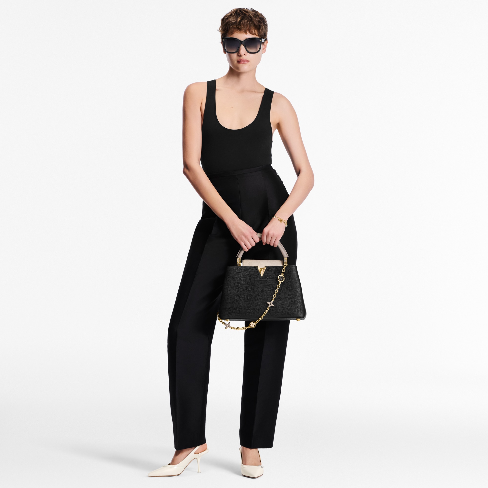 Capucines 핸드백 카퓌신 카퓌신 MM | 루이비통 공식 온라인 스토어® (크게 보기)