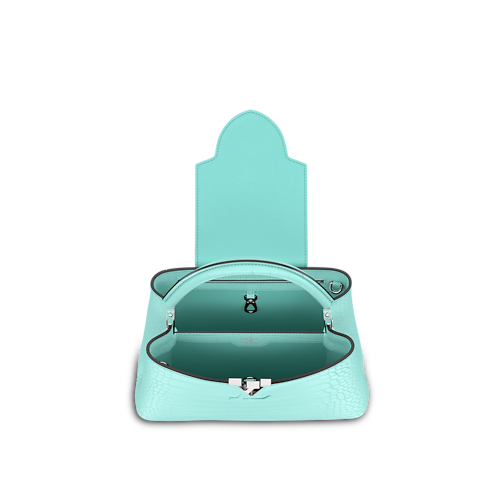 크로커딜리언 매트 핸드백 카퓌신 Capucines MM | 루이비통 공식 온라인 스토어® (크게 보기)