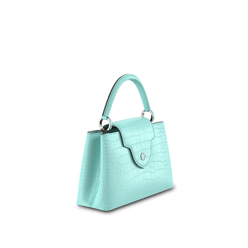 크로커딜리언 매트 핸드백 카퓌신 Capucines MM | 루이비통 공식 온라인 스토어® (크게 보기)