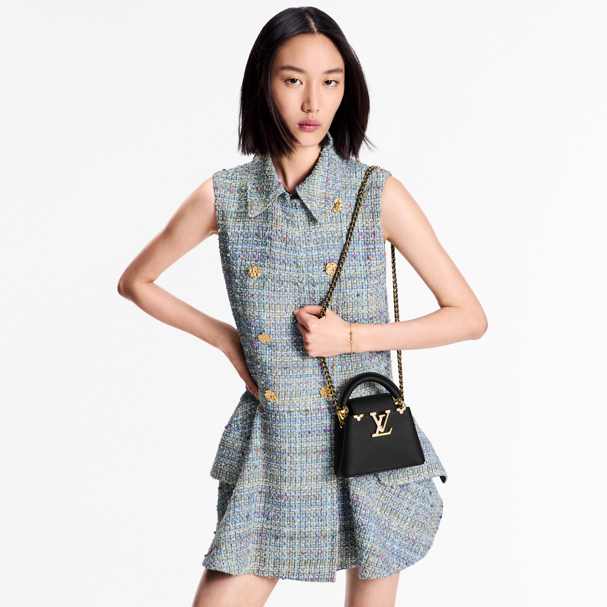 Capucines 핸드백 카퓌신 카퓌신 나노 | 루이비통 공식 온라인 스토어® (크게 보기)