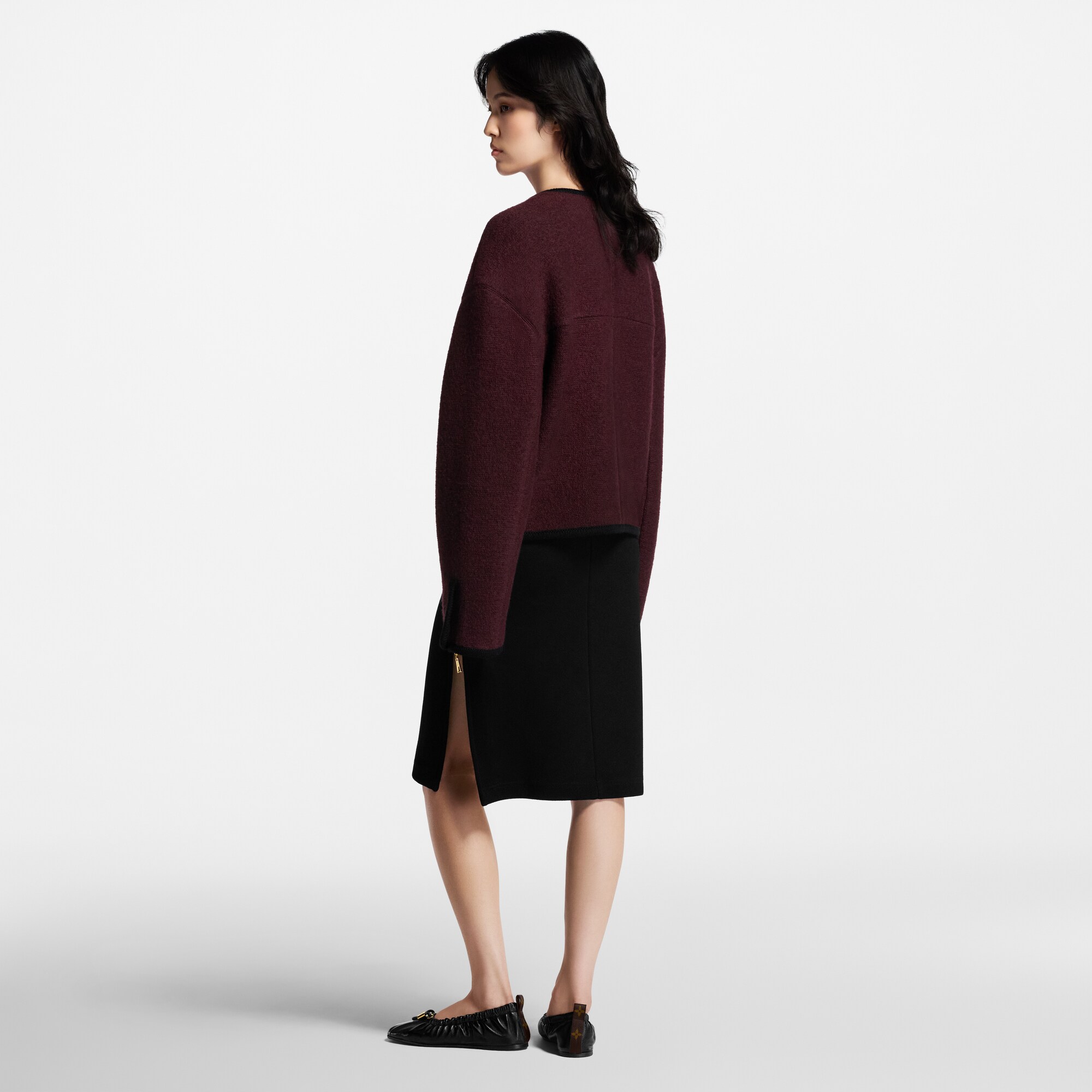  의류 코트 & 재킷 카라비너 클립 박시 재킷 | 루이비통 공식 온라인 스토어® (크게 보기)