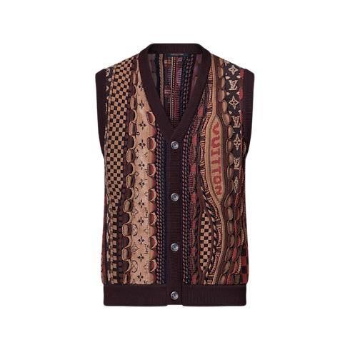의류 의류 전체 보기 가디건 베스트 | 루이비통 공식 온라인 스토어® (크게 보기)