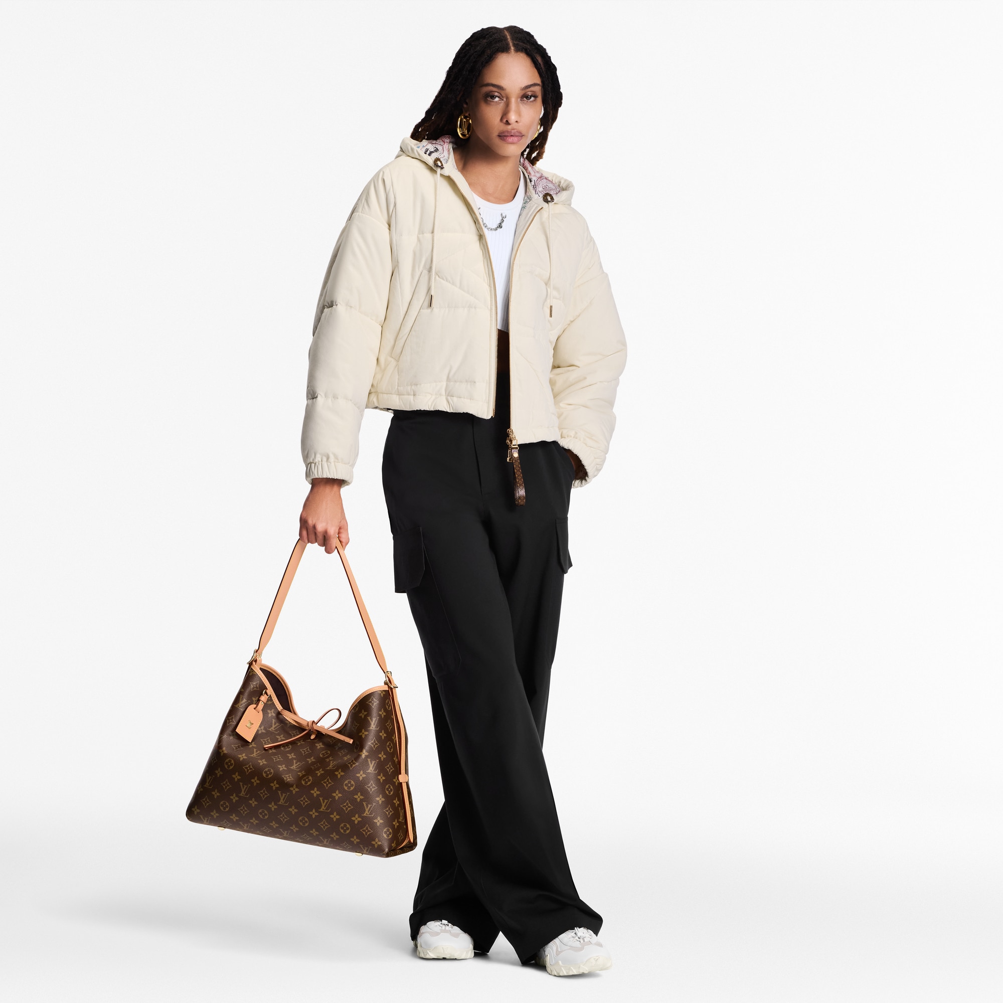 모노그램 핸드백 핸드백 전체 보기 캐리올 MM (CarryAll MM) | 루이비통 공식 온라인 스토어® (크게 보기)