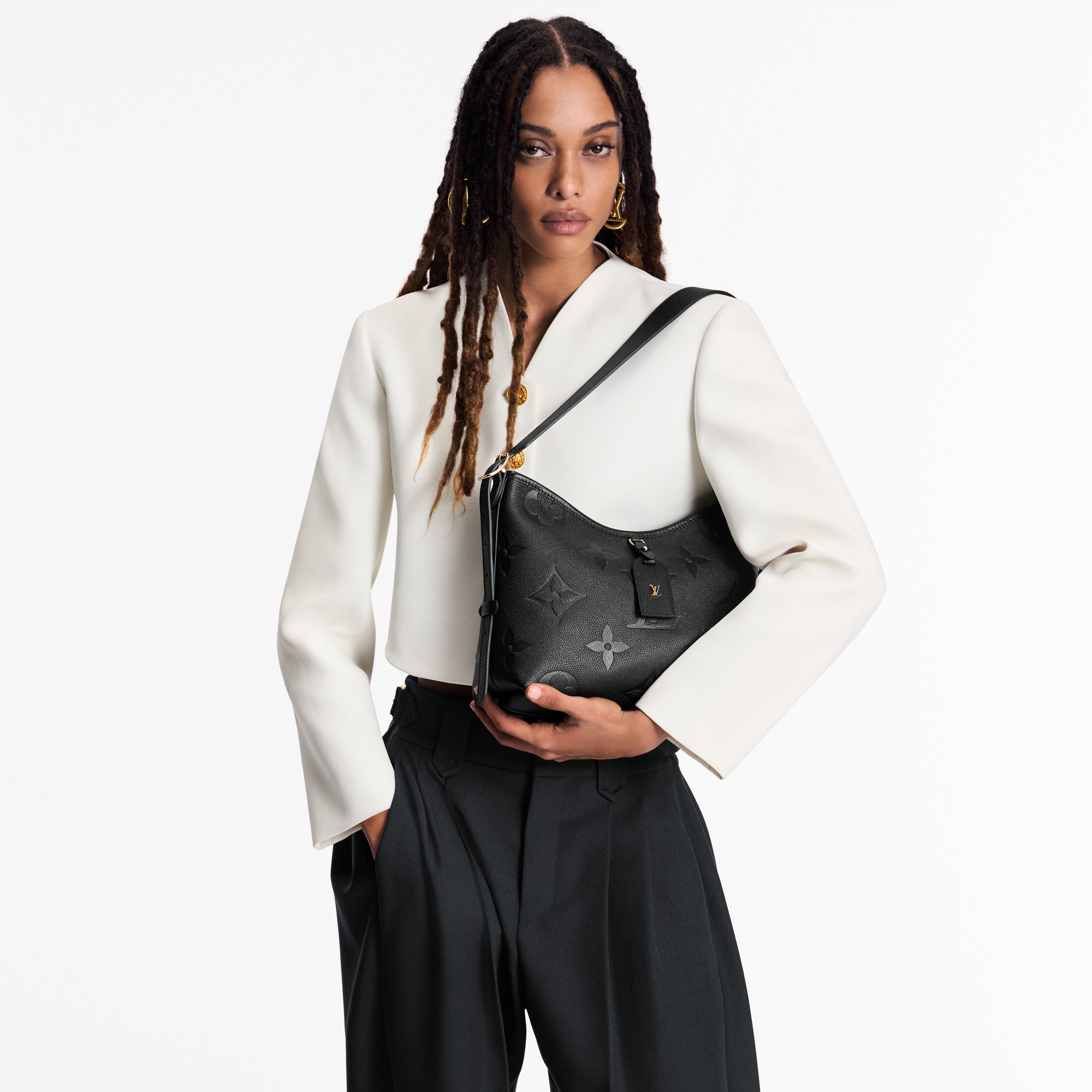 모노그램 앙프렝뜨 핸드백 핸드백 전체 보기 캐리올 PM | 루이비통 공식 온라인 스토어® (크게 보기)