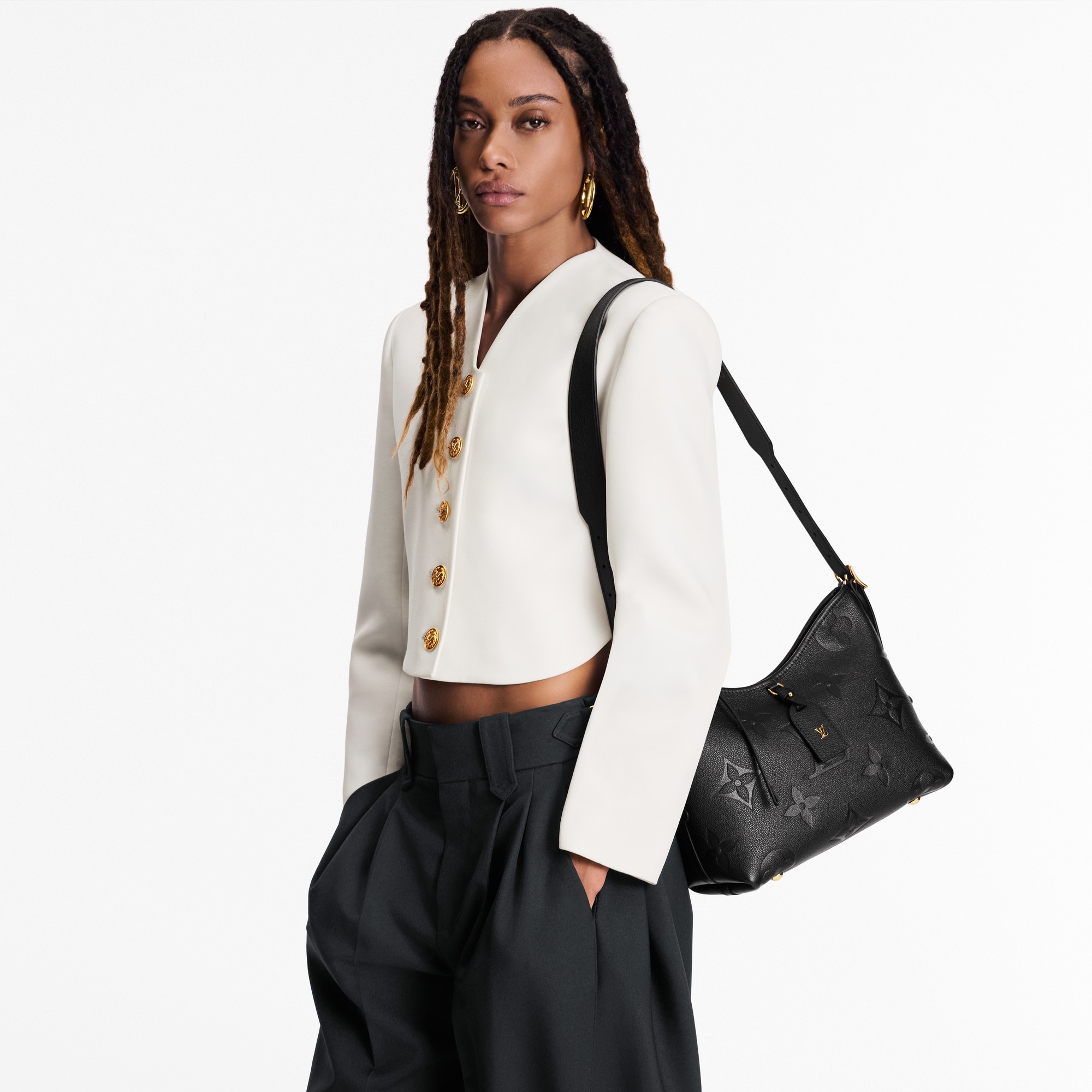 모노그램 앙프렝뜨 핸드백 핸드백 전체 보기 캐리올 PM | 루이비통 공식 온라인 스토어® (크게 보기)