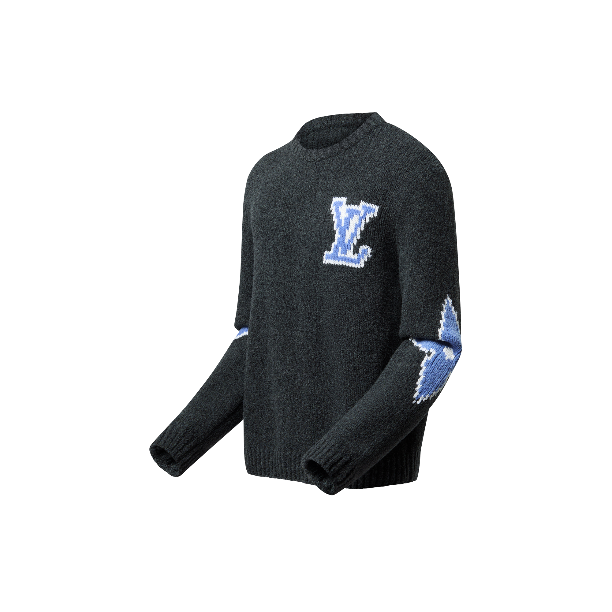  의류 의류 전체 보기 청키 울 블렌드 풀오버 | 루이비통 공식 온라인 스토어® (크게 보기)