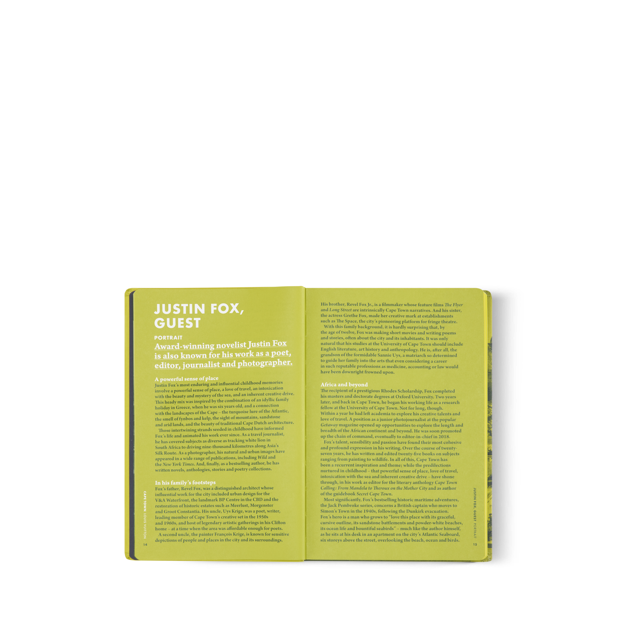  북 & 오피스 액세서리 시티 가이드 케이프 타운 시티 가이드 | 루이비통 공식 온라인 스토어® (크게 보기)