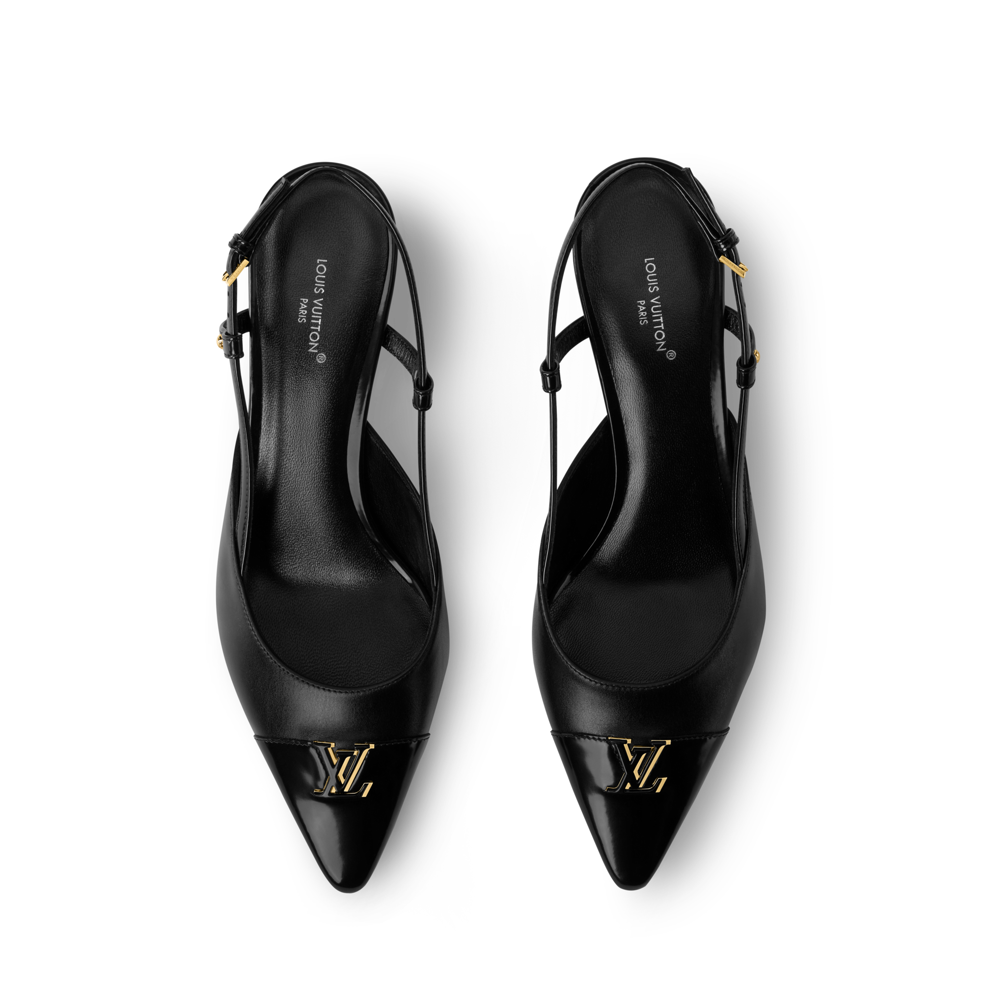  슈즈 펌프스 시티 슬링백 펌프스 | 루이비통 공식 온라인 스토어® (크게 보기)