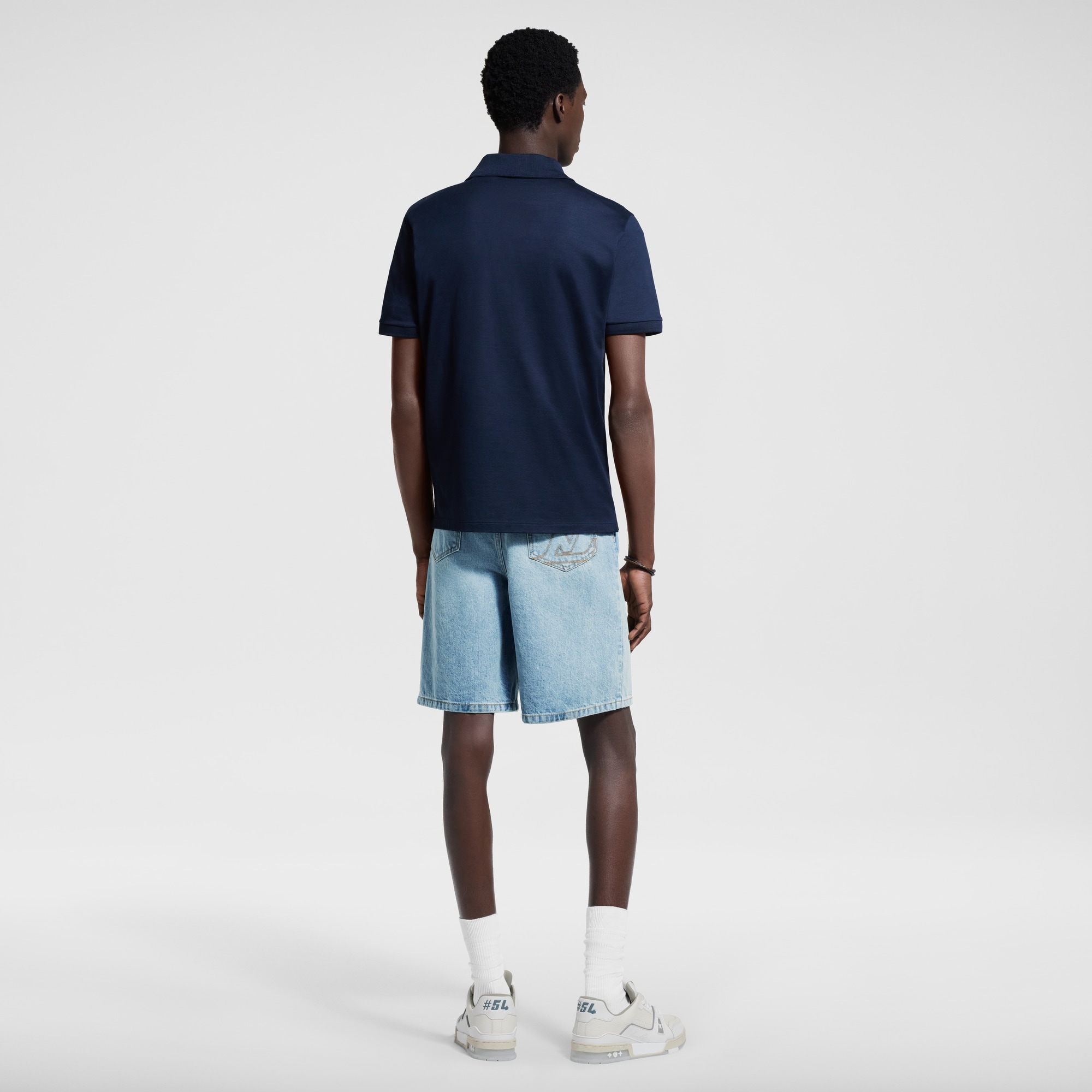  의류 티셔츠 & 폴로 클래식 쇼트 슬리브 피케 폴로 | 루이비통 공식 온라인 스토어® (크게 보기)