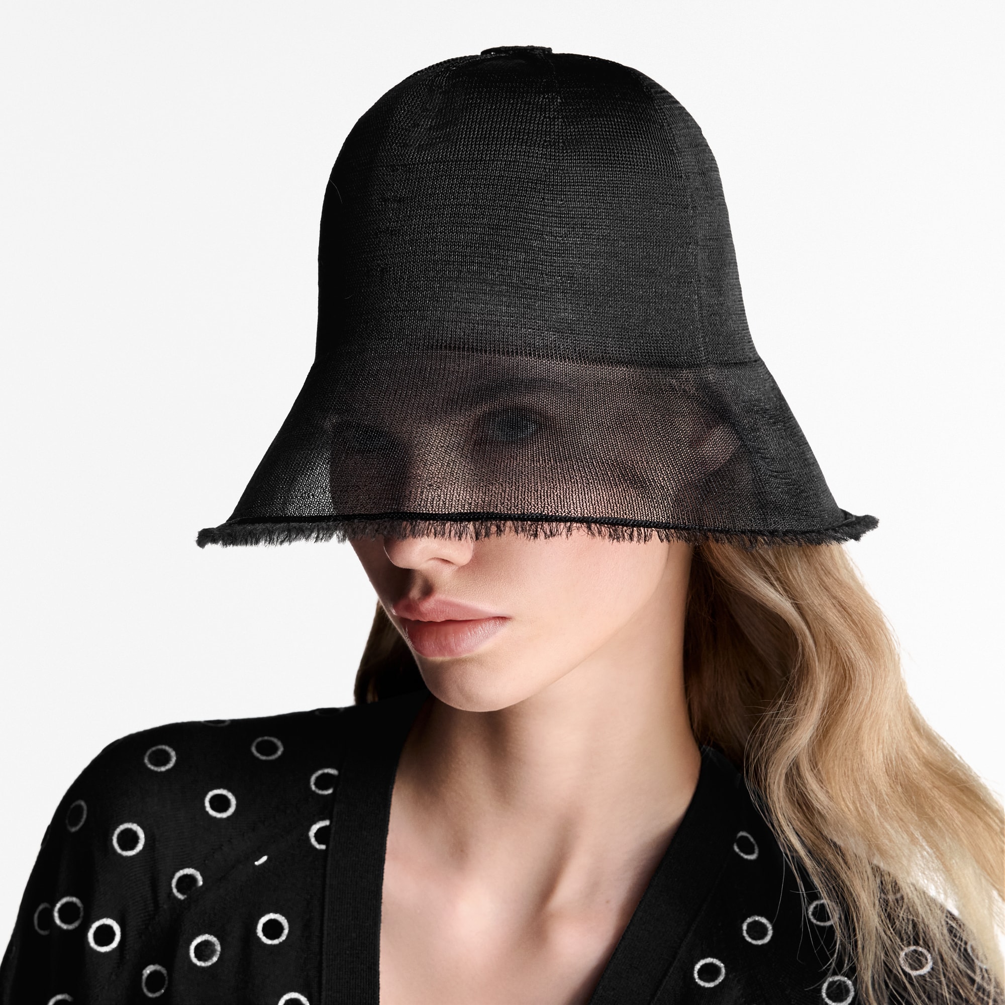 S00 액세서리 모자, 장갑 & 양말 클로슈 튤 햇 | 루이비통 공식 온라인 스토어® (크게 보기)