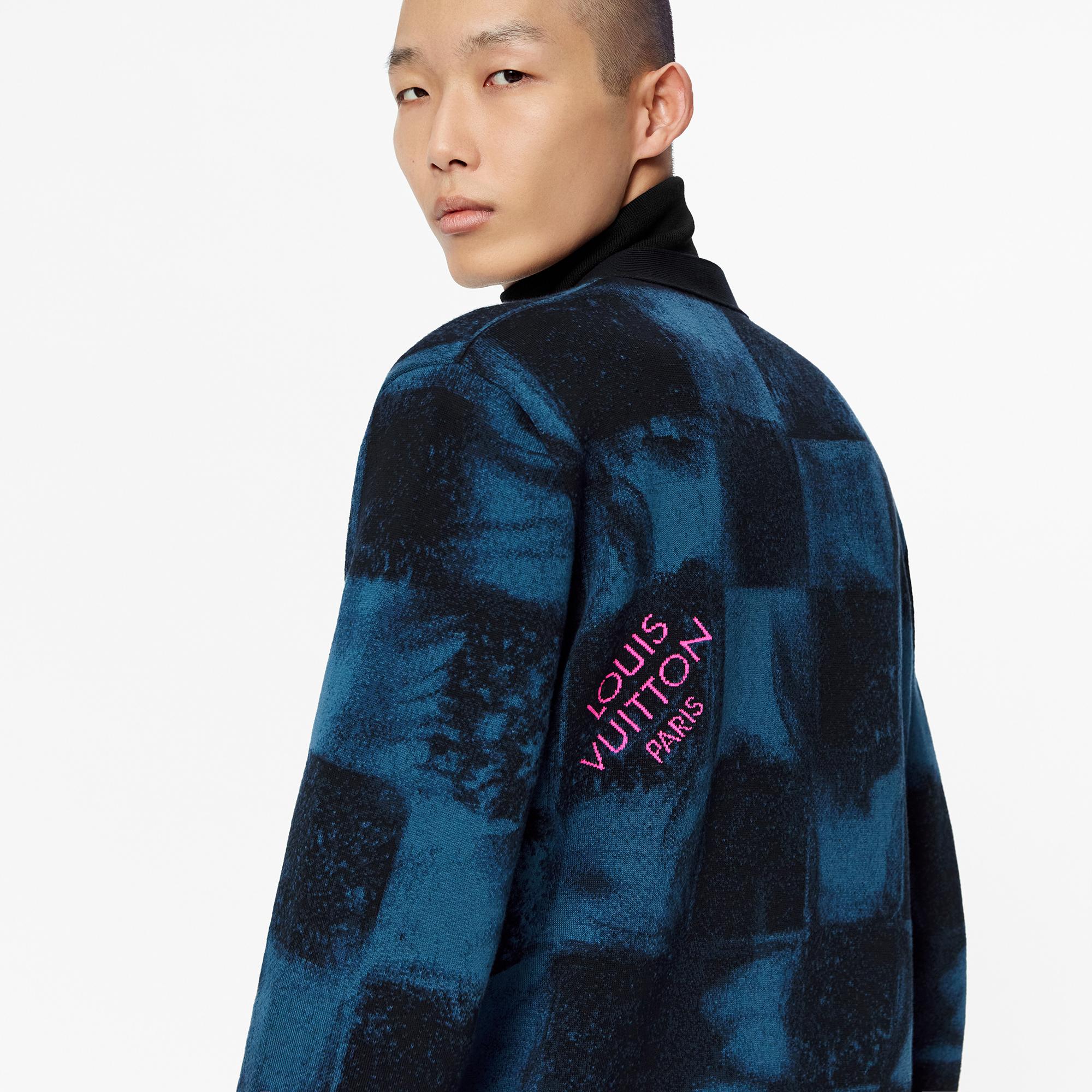  Discontinued Product Obs 10 다미에 솔트 자카드 가디건 | 루이비통 공식 온라인 스토어® (크게 보기)