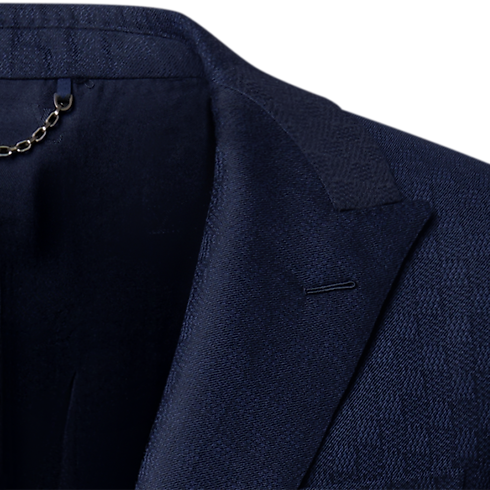 의류 블레이저 & 재킷 Damier Single-Breasted Pont Neuf Jacket | 루이비통 공식 온라인 스토어® (크게 보기)