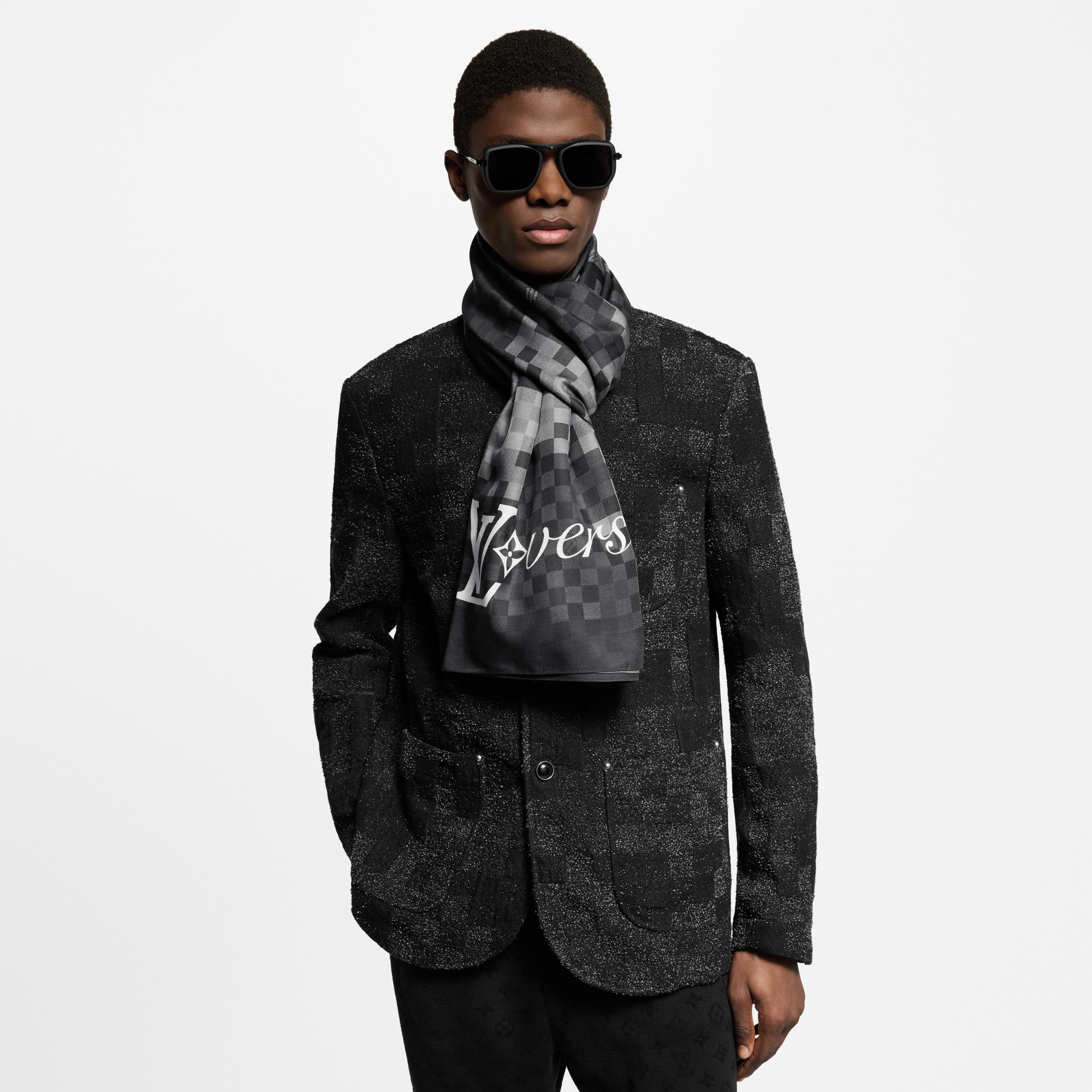 S00 액세서리 스카프 다모플라주 (Damoflage) 스톨 | 루이비통 공식 온라인 스토어® (크게 보기)