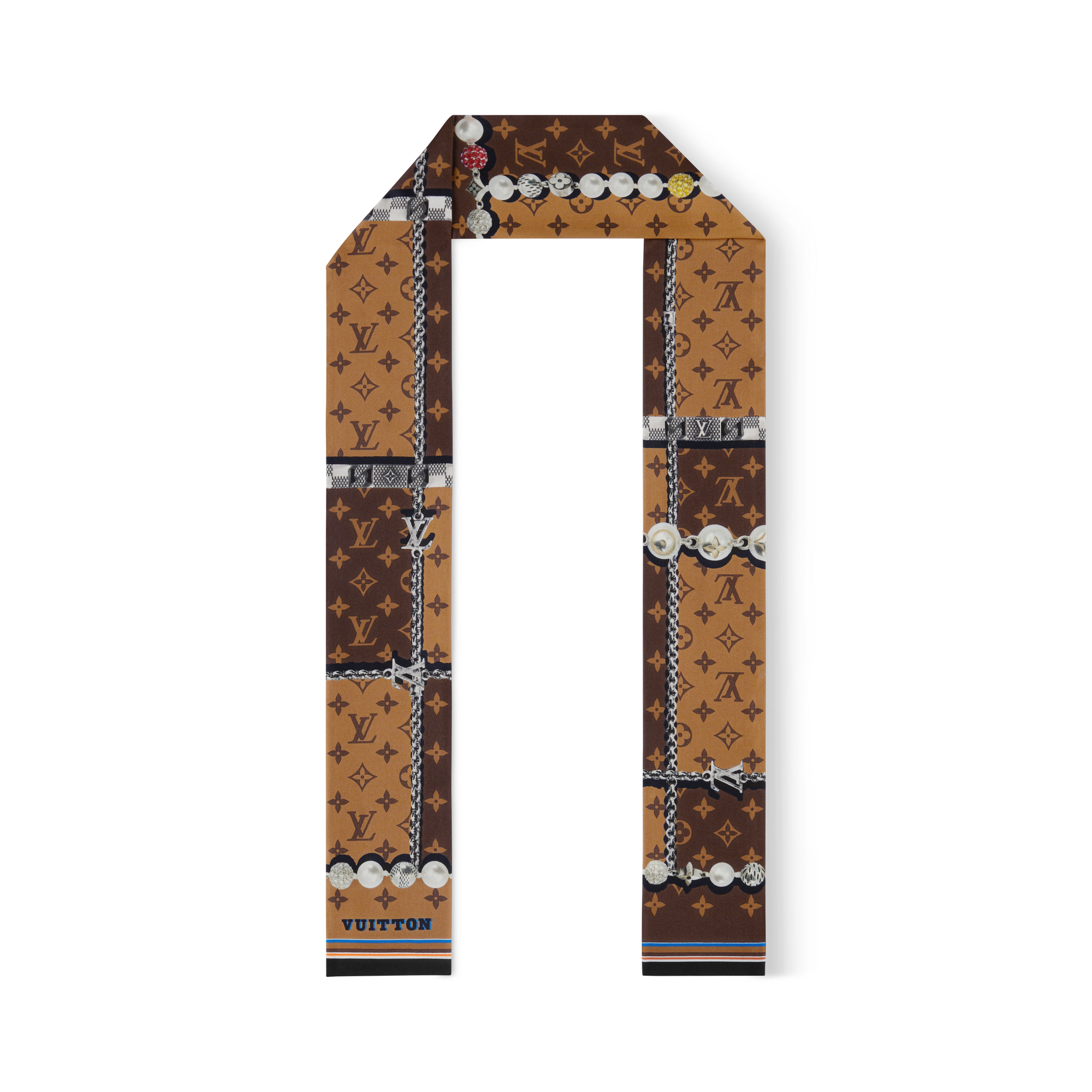 S00 액세서리 실크 & 반다나 댄디 모노그램 (Dandy Monogram) 방도 | 루이비통 공식 온라인 스토어® (크게 보기)