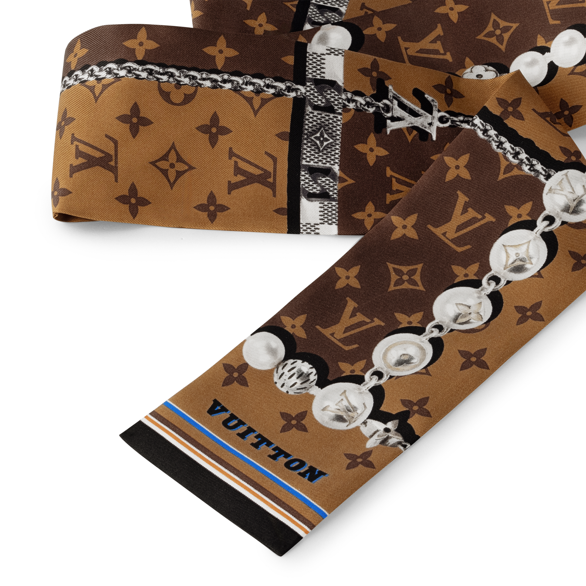 S00 액세서리 실크 & 반다나 댄디 모노그램 (Dandy Monogram) 방도 | 루이비통 공식 온라인 스토어® (크게 보기)