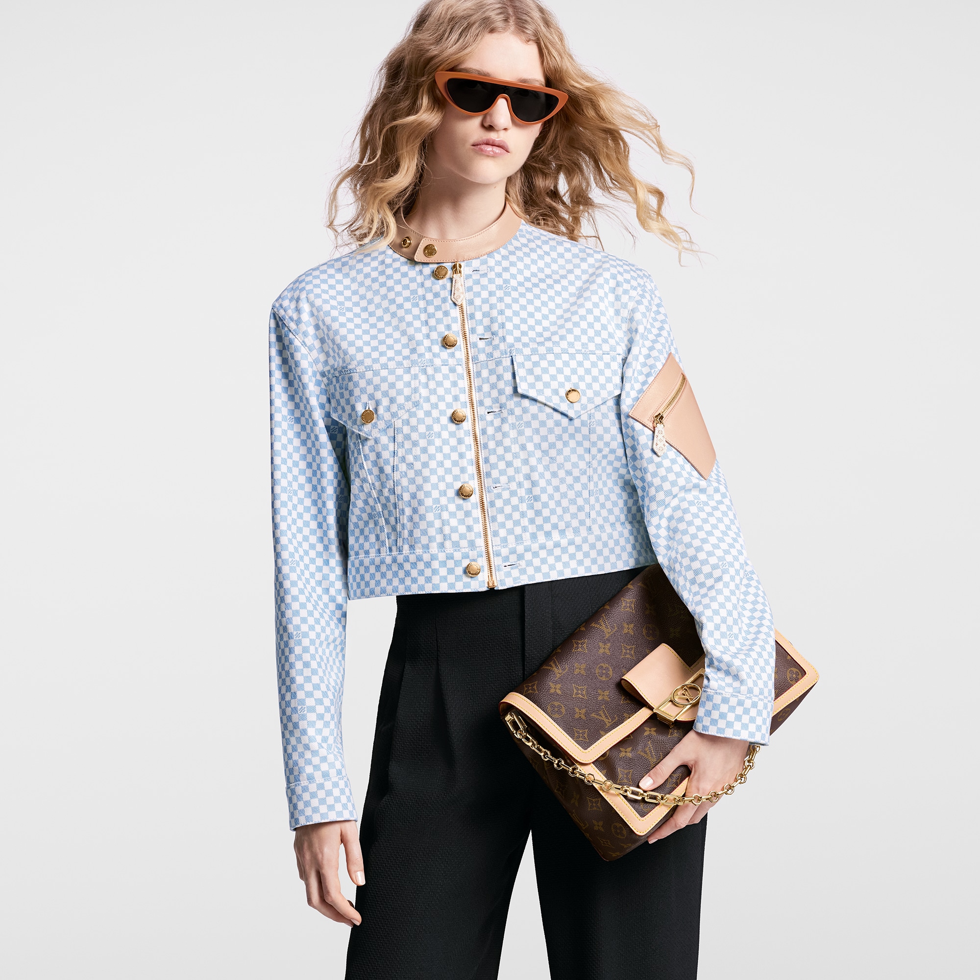 모노그램 핸드백 All Collections 도핀 소프트 GM | 루이비통 공식 온라인 스토어® (크게 보기)