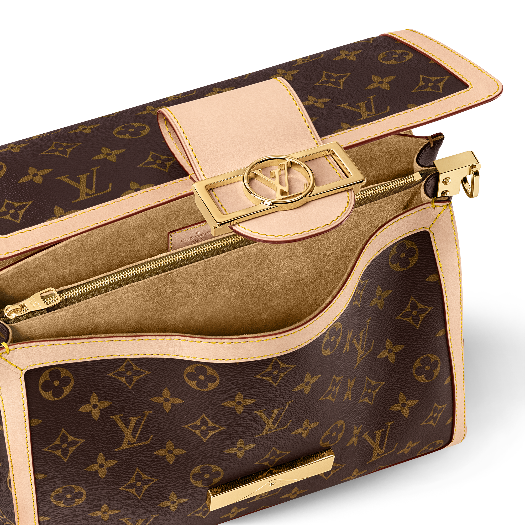 모노그램 핸드백 All Collections 도핀 소프트 GM | 루이비통 공식 온라인 스토어® (크게 보기)