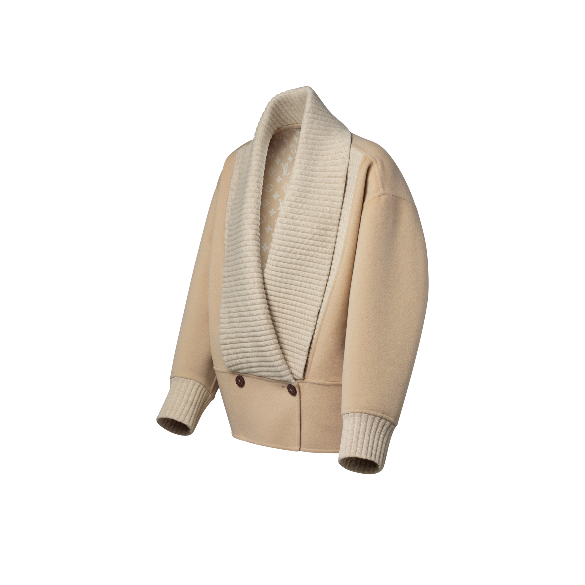  의류 코트 & 재킷 데님 이펙트 더블 페이스 재킷 | 루이비통 공식 온라인 스토어® (크게 보기)