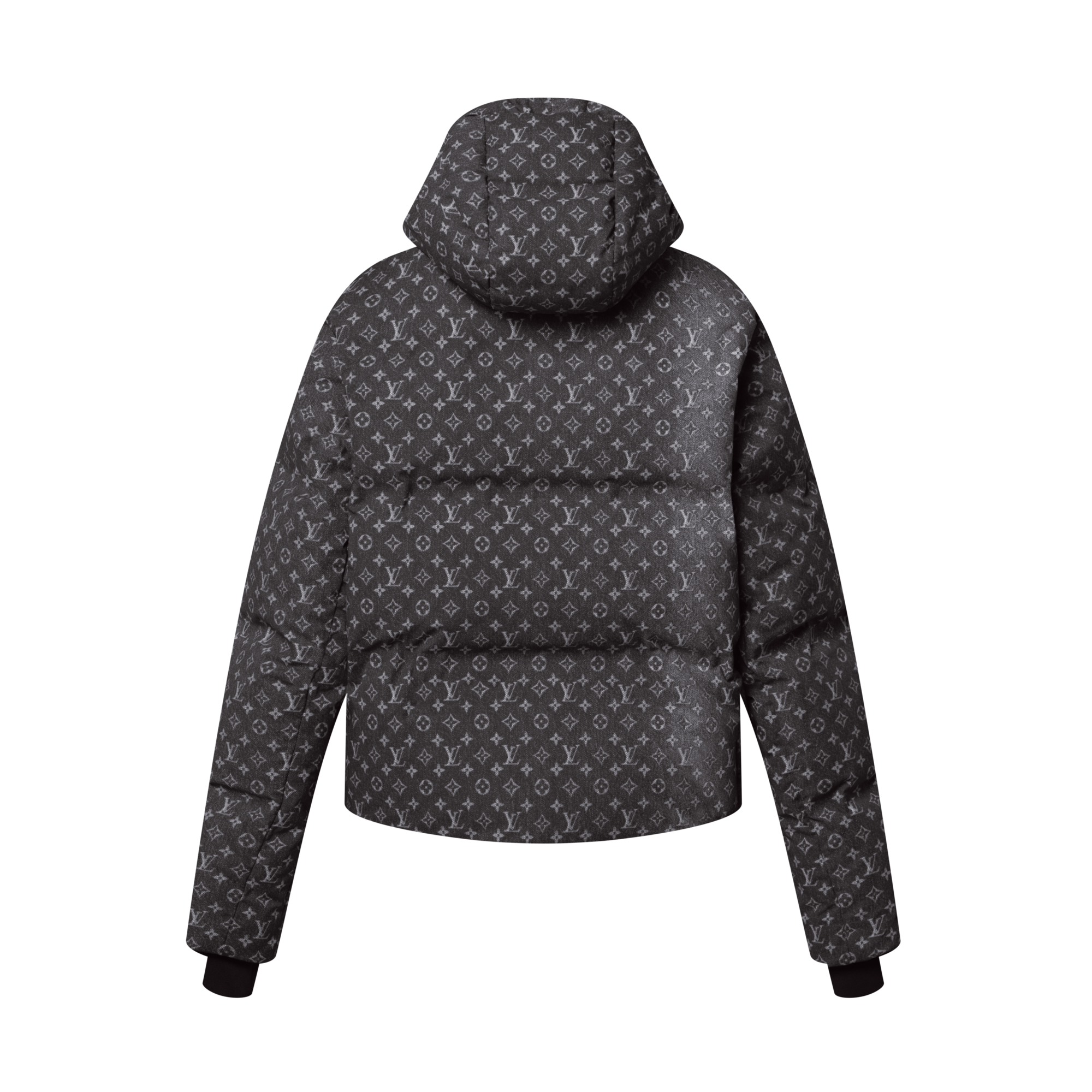  의류 코트 & 재킷 데님 이펙트 모노그램 스키 재킷 | 루이비통 공식 온라인 스토어® (크게 보기)