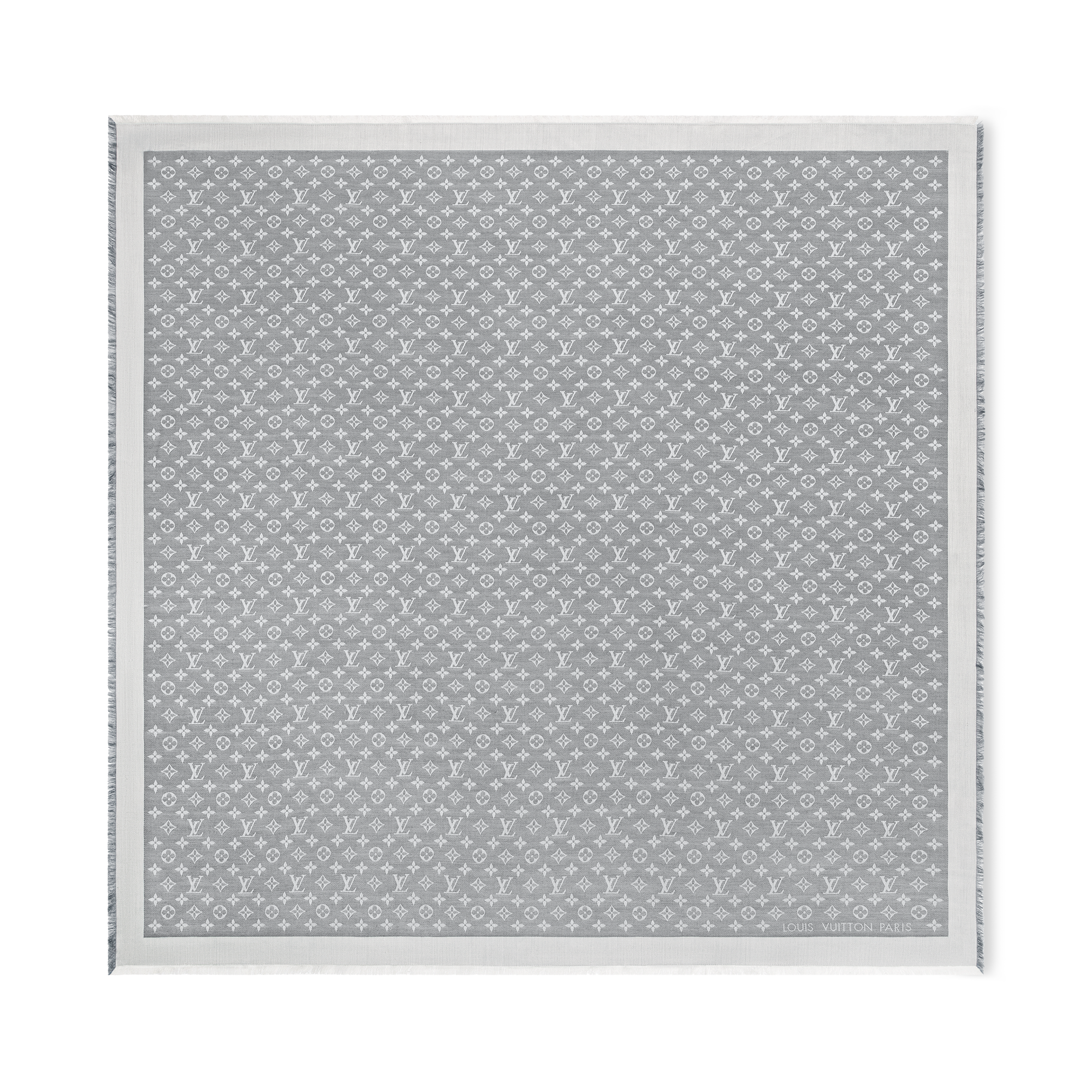 S00 액세서리 숄 & 스툴 데님 모노그램 숄 | 루이비통 공식 온라인 스토어® (크게 보기)