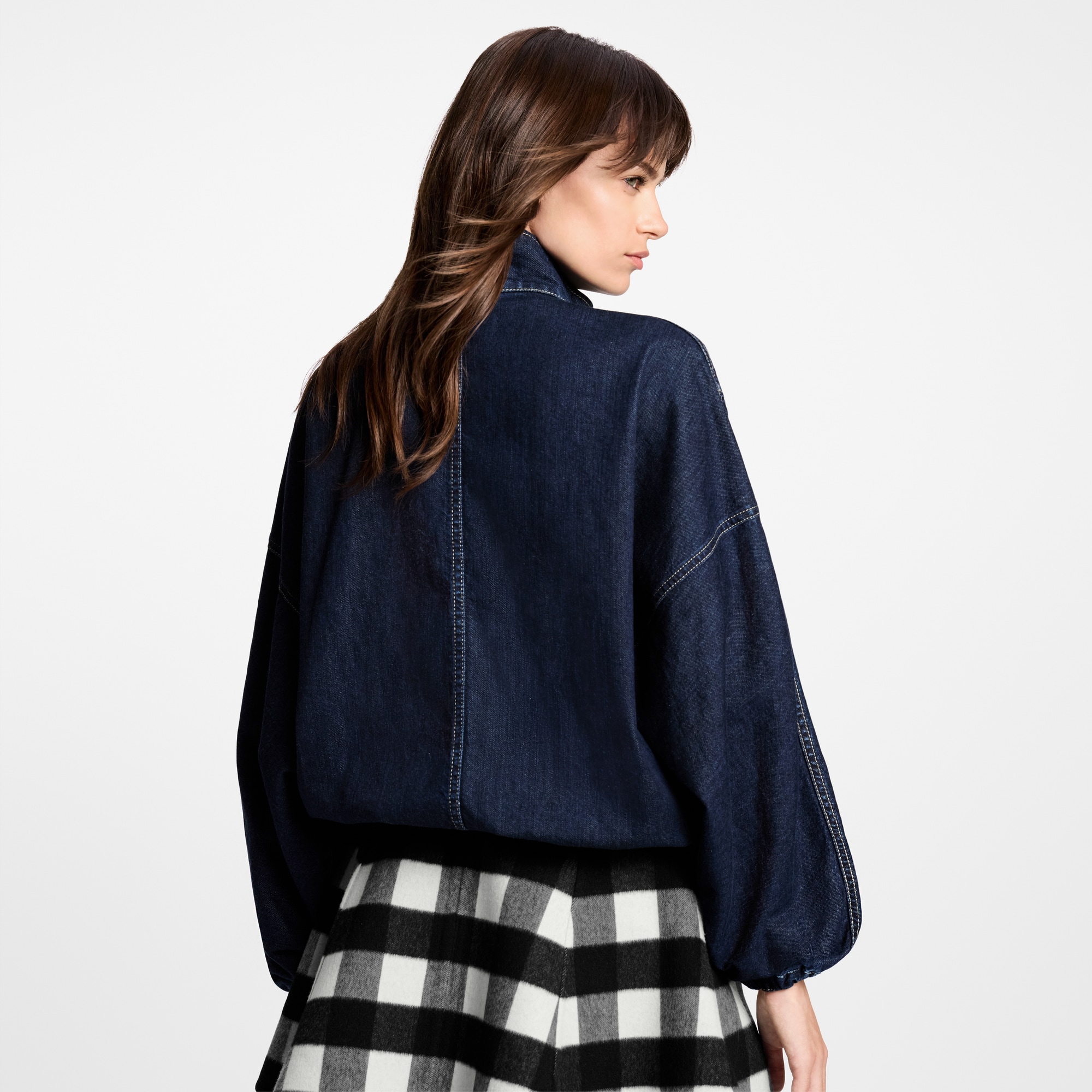  의류 코트 & 재킷 데님 집업 재킷 | 루이비통 공식 온라인 스토어® (크게 보기)