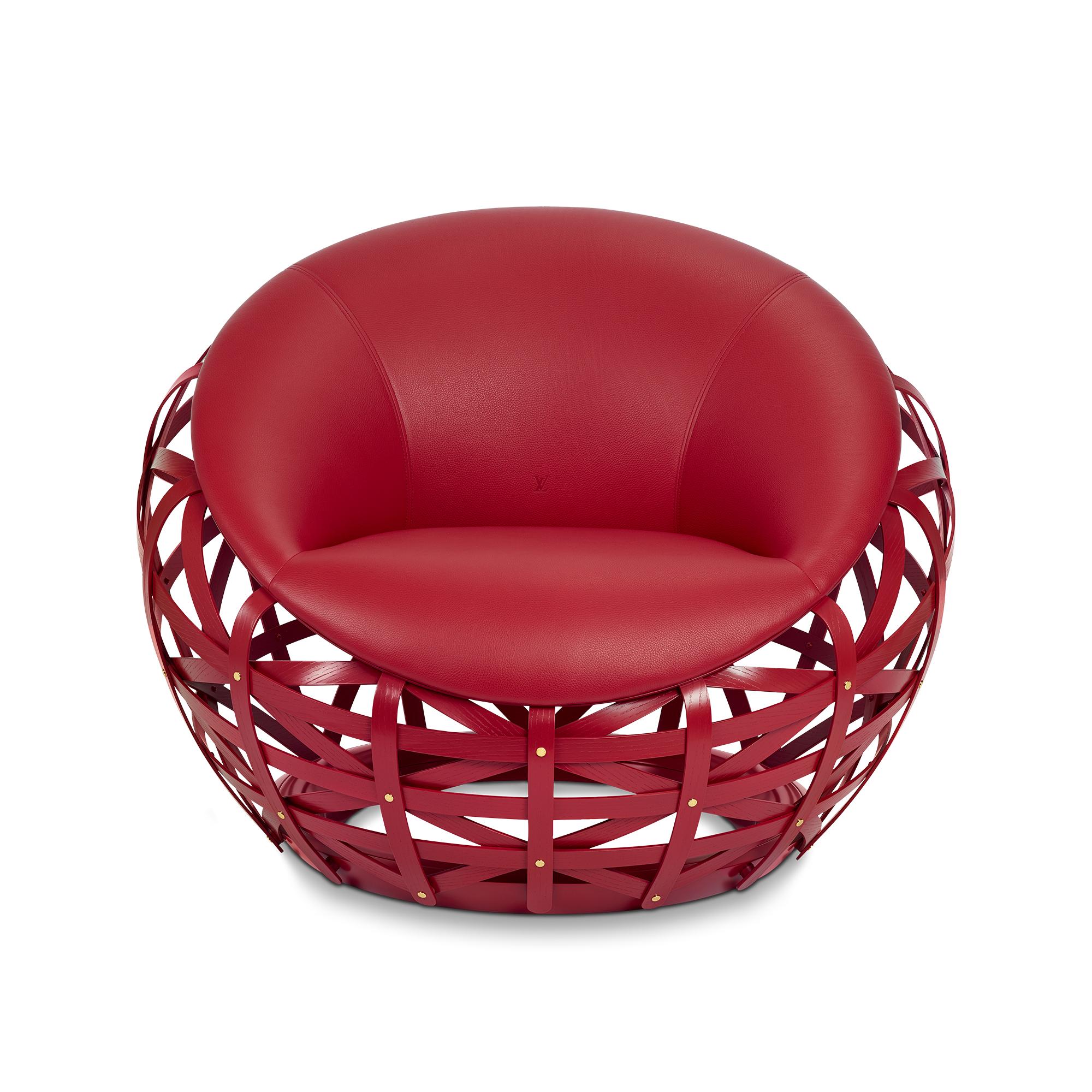  홈 & 아트 오브 다이닝 가구 다이아몬드 암체어 - 마르셀 반더스 & 가브리엘 치아베 | 루이비통 공식 온라인 스토어® (크게 보기)