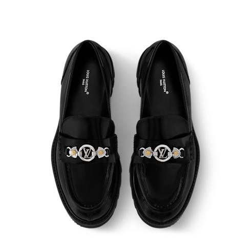 슈즈 로퍼 & 발레리나 디스트릭트 플랫 로퍼 | 루이비통 공식 온라인 스토어® (크게 보기)